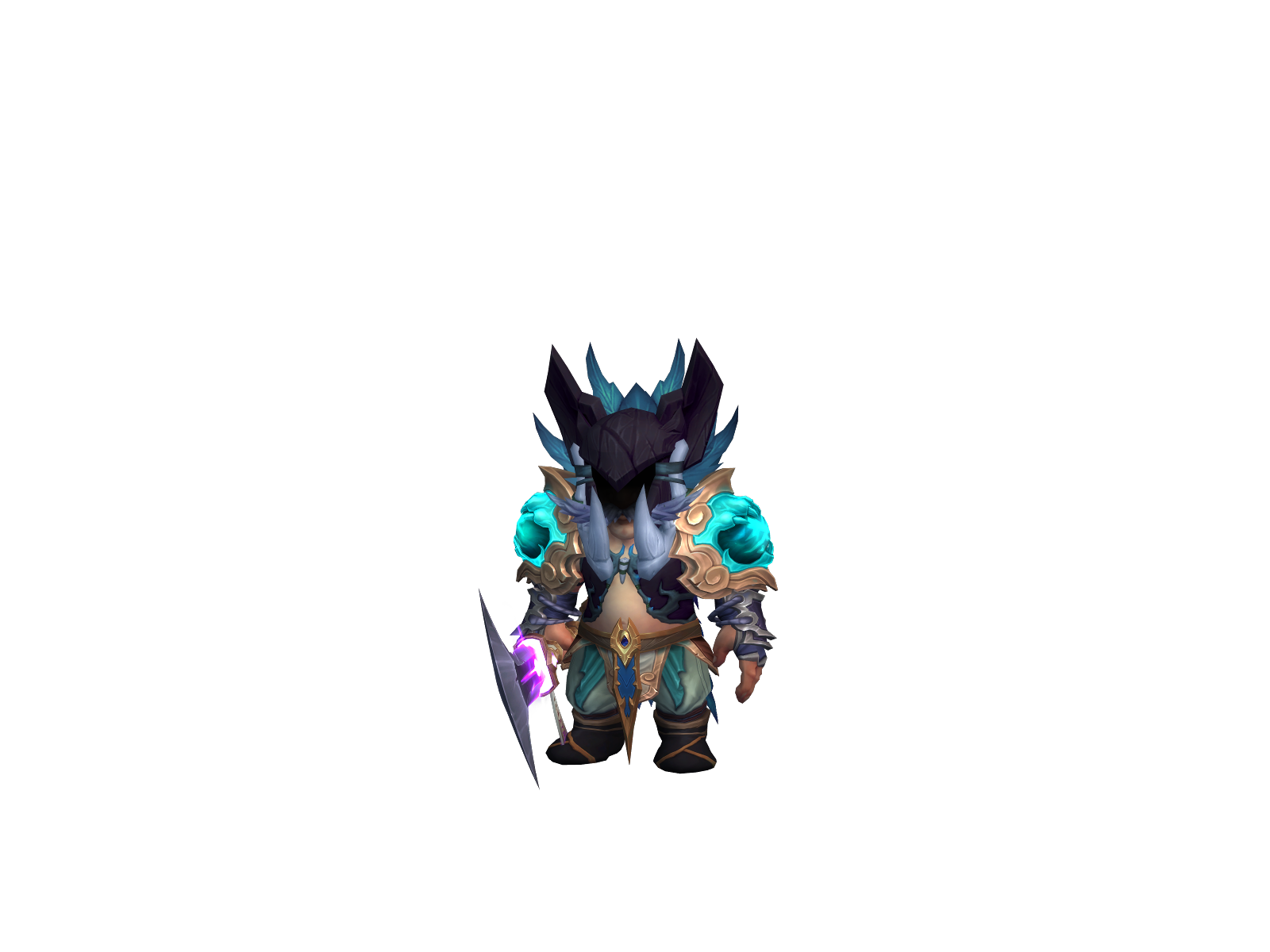 Heiihachi 3D character render