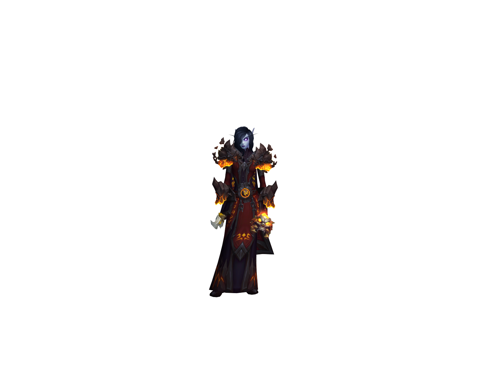 Zhaer 3D character render