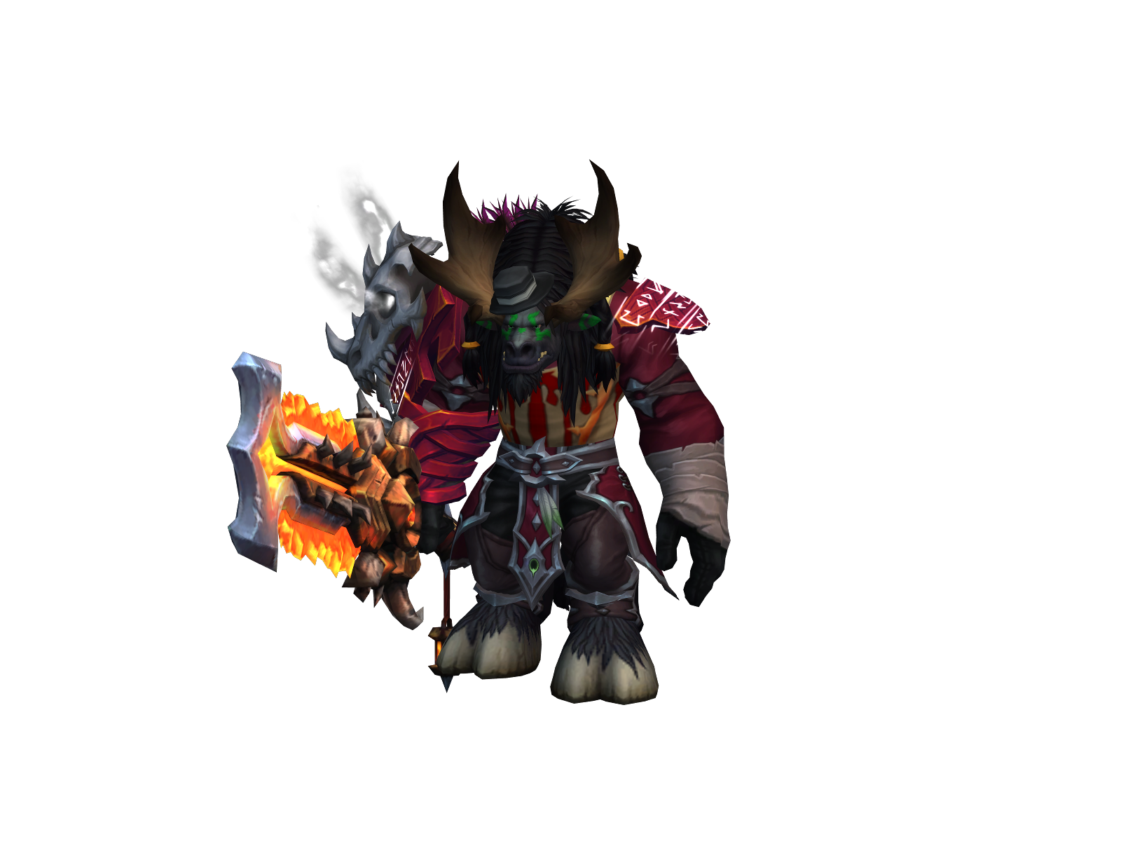 Powertower 3D character render