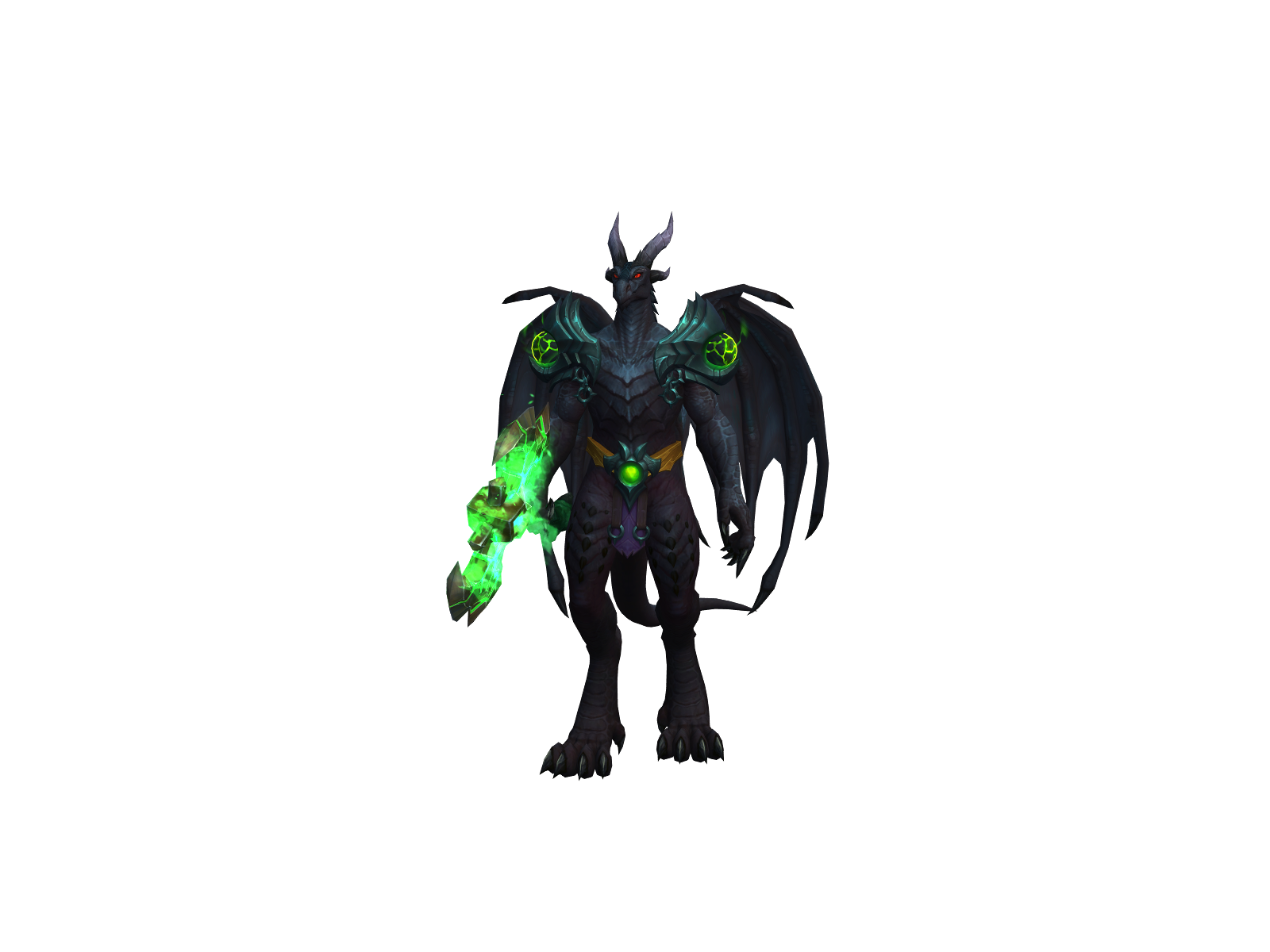 Grymsax 3D character render
