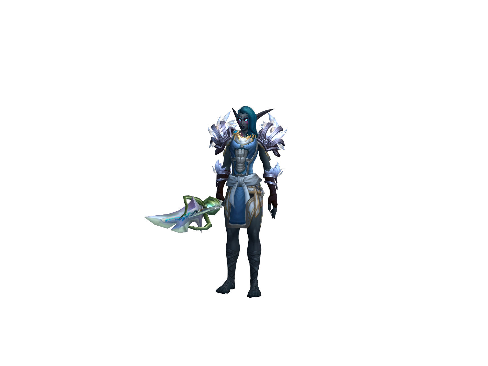 Slànder 3D character render
