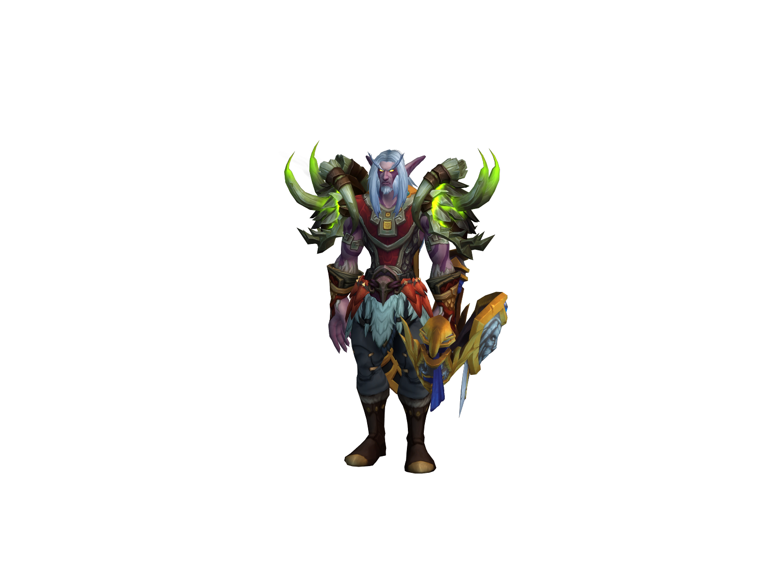 Mozzok 3D character render