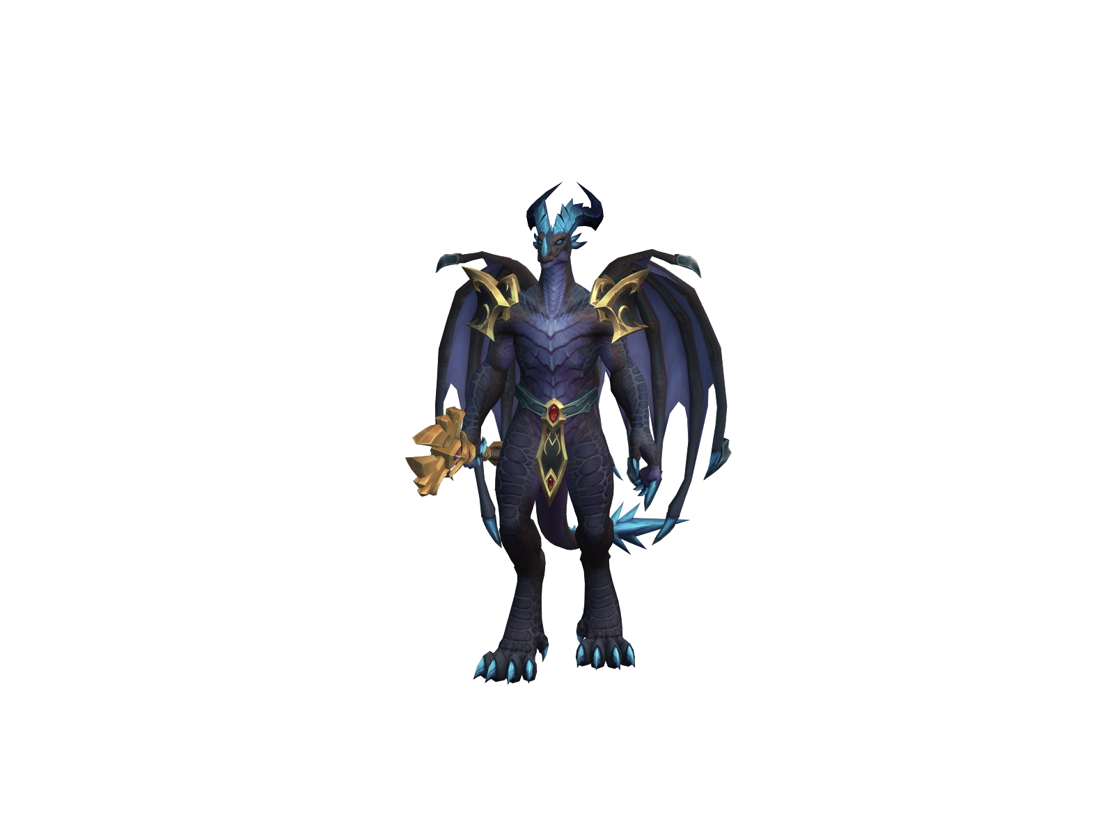 Tazene 3D character render