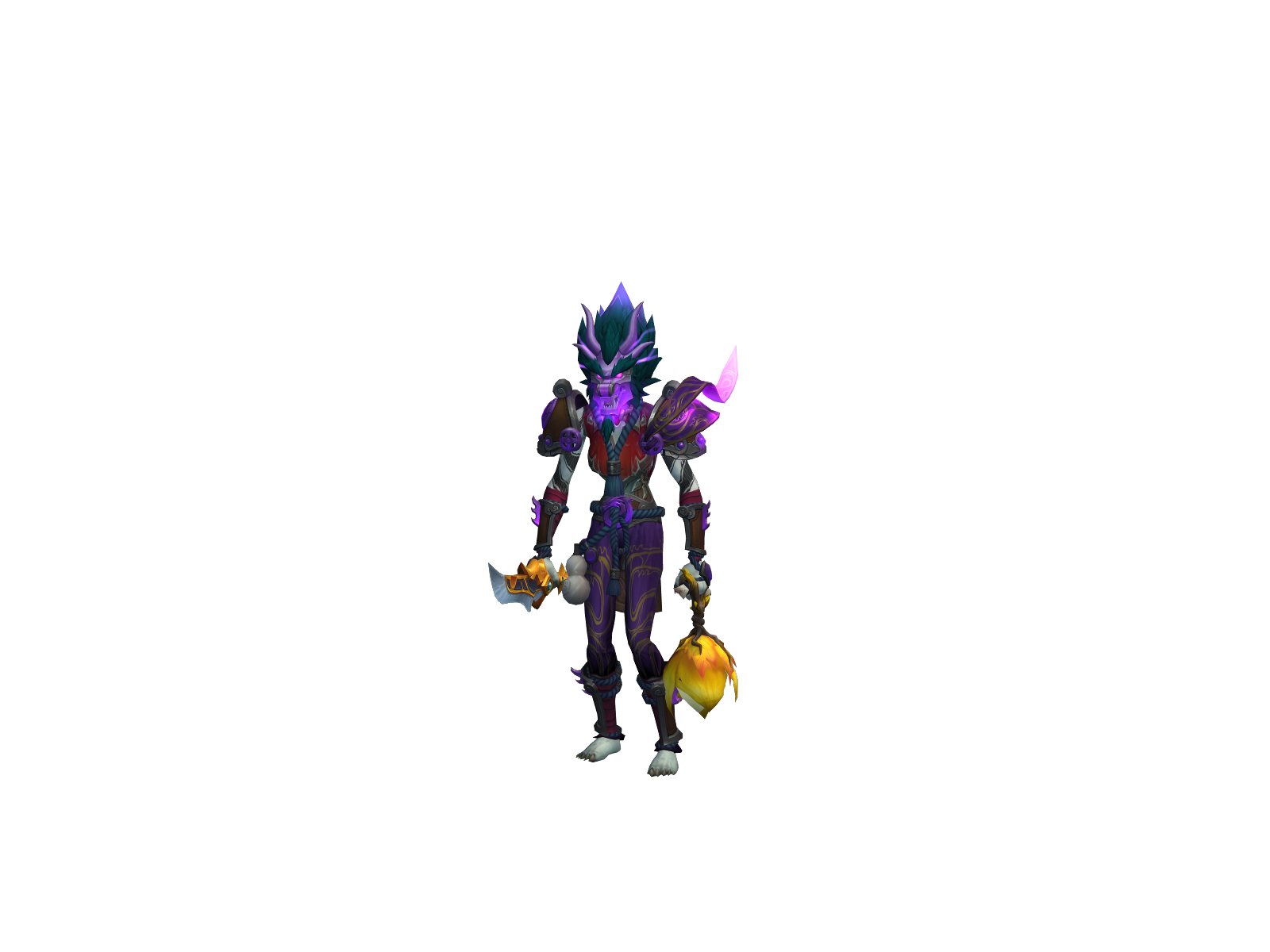 Raharnddon 3D character render