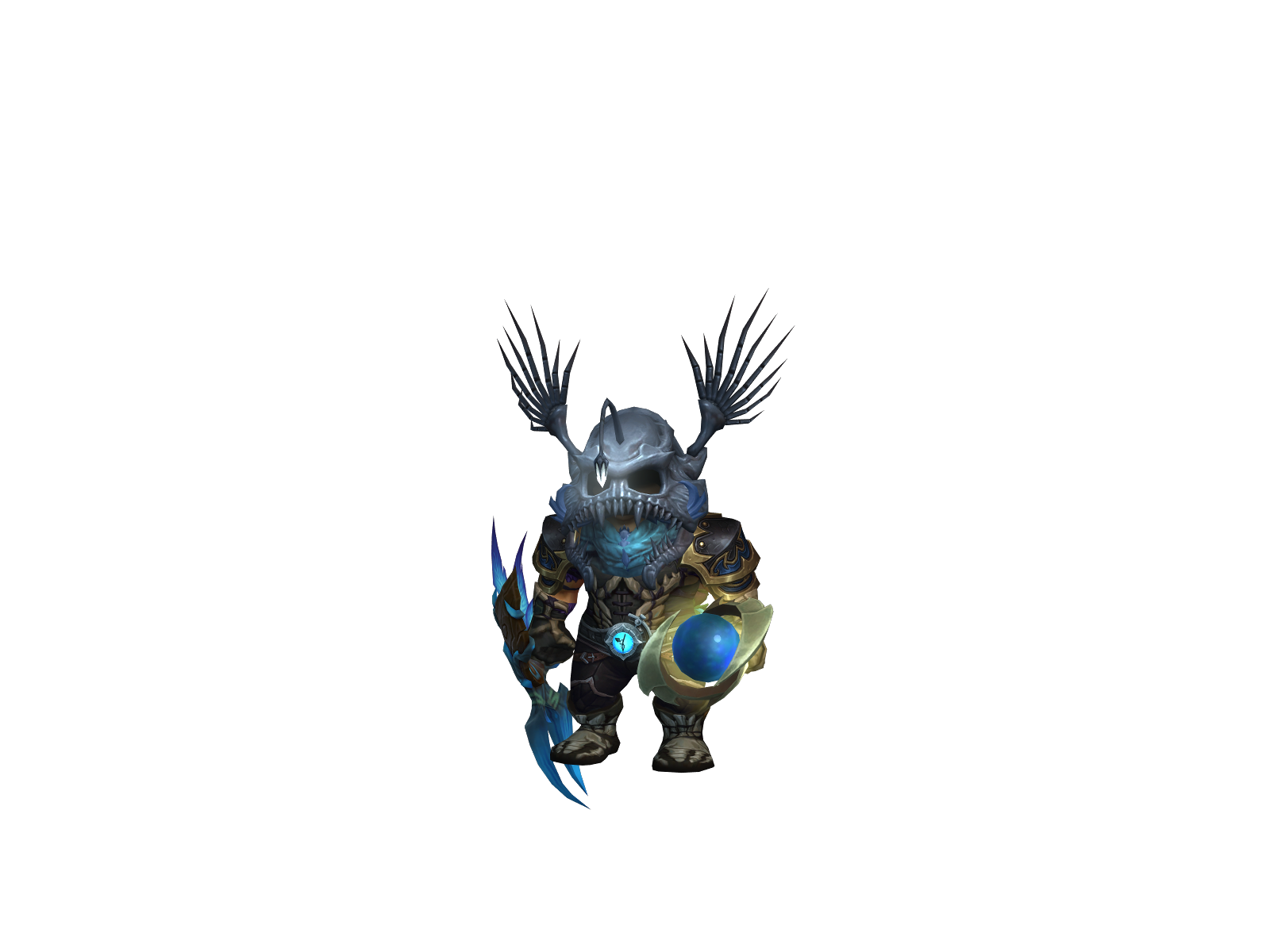 Geenormous 3D character render
