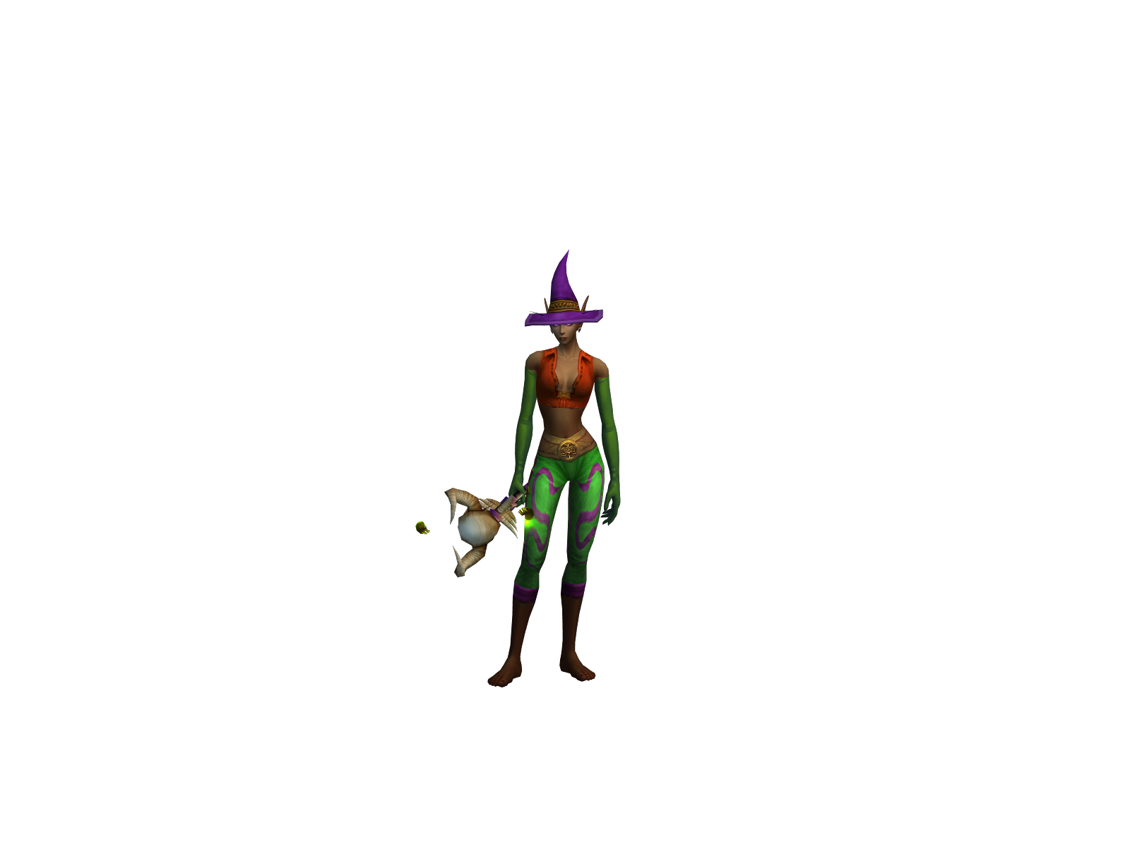 Locksoflove 3D character render