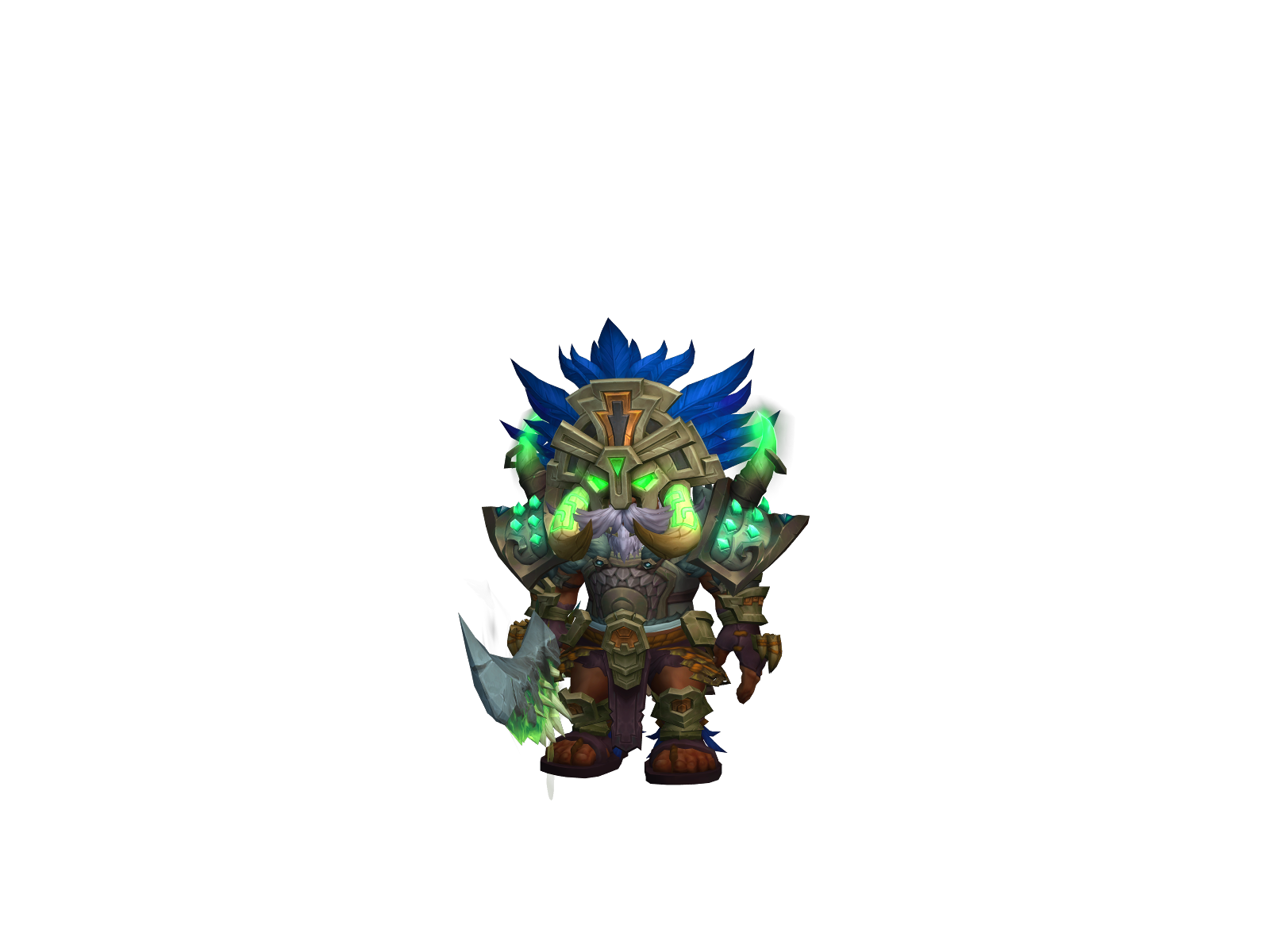 Héllnaw 3D character render