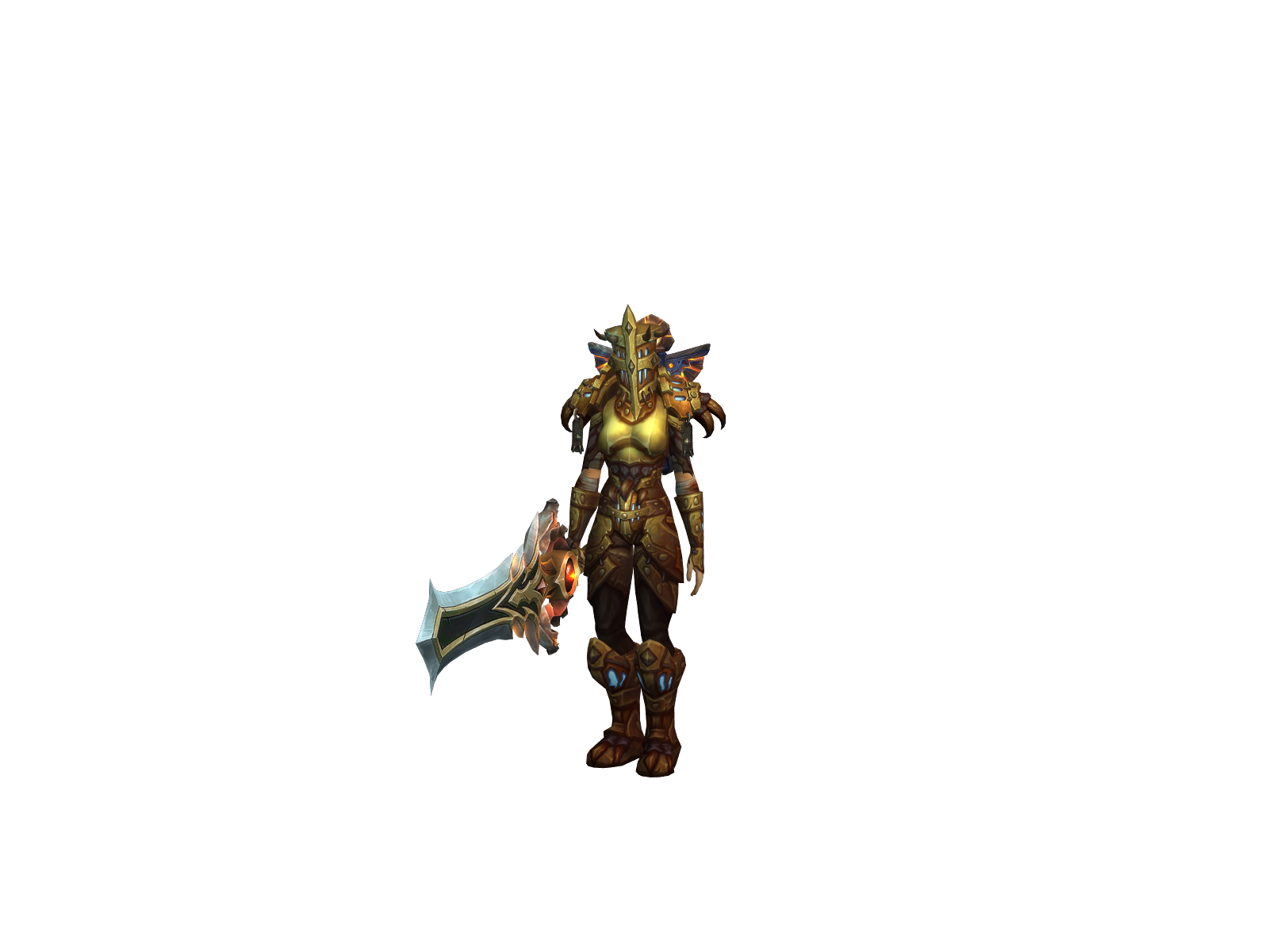 Pupret 3D character render