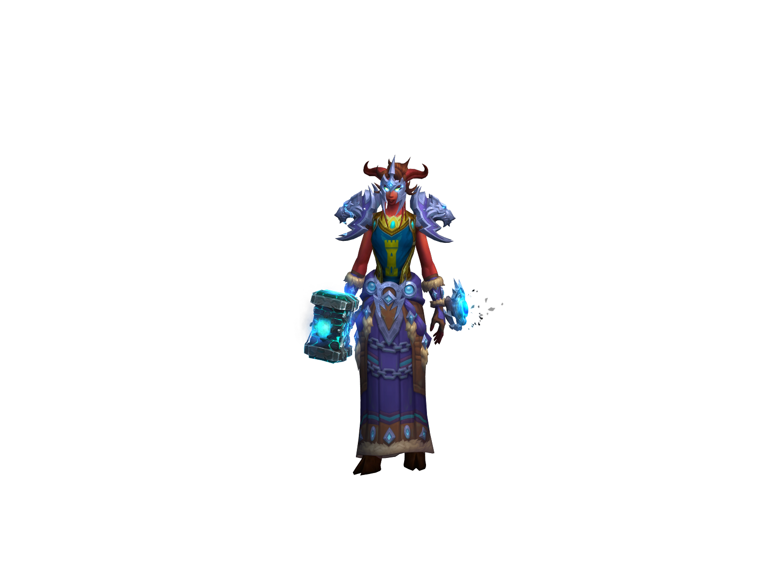 Azlysa 3D character render