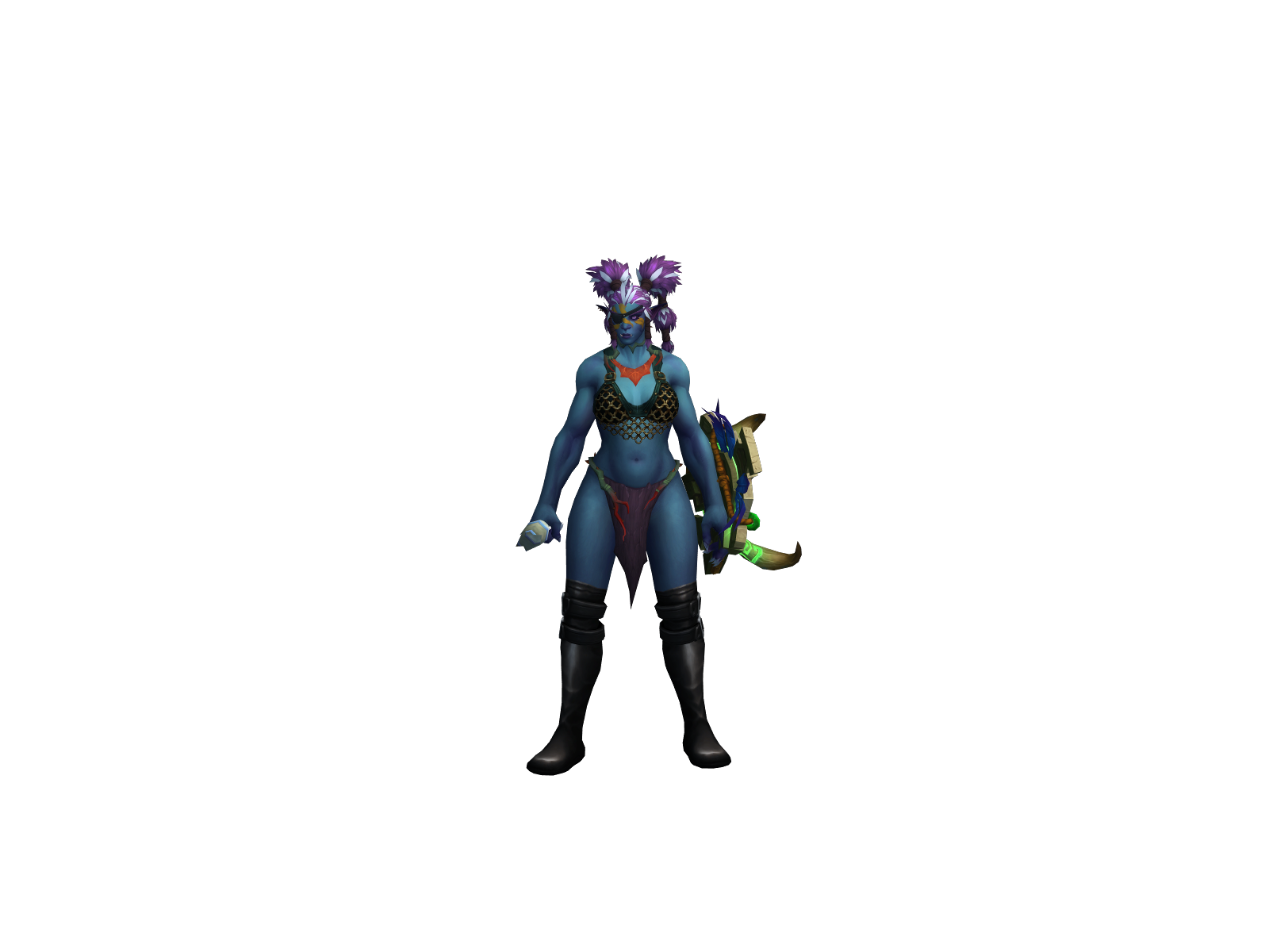 Oldrtybastrd 3D character render