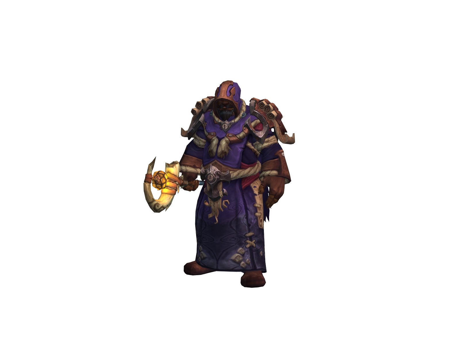 Bustaholic 3D character render