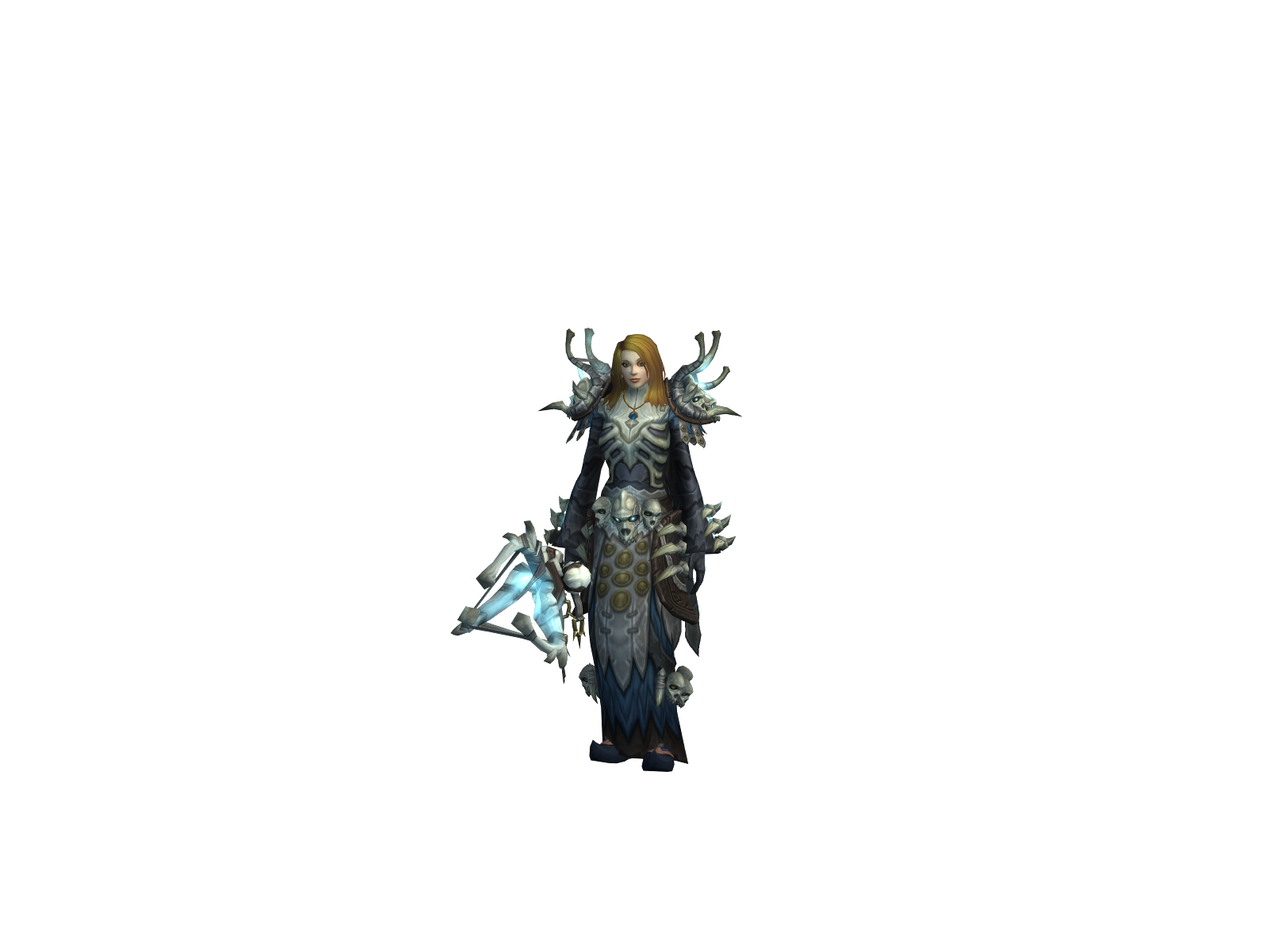 Sandormage 3D character render