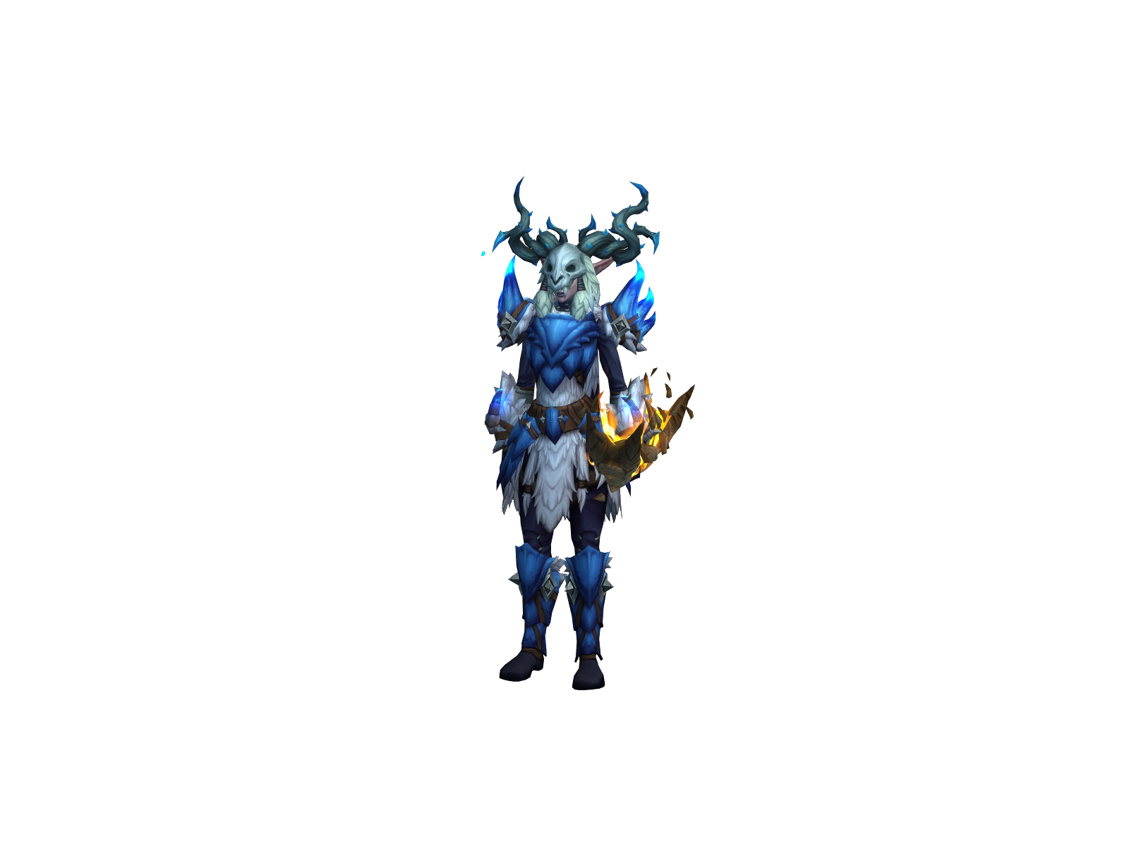 Daphnesamora 3D character render
