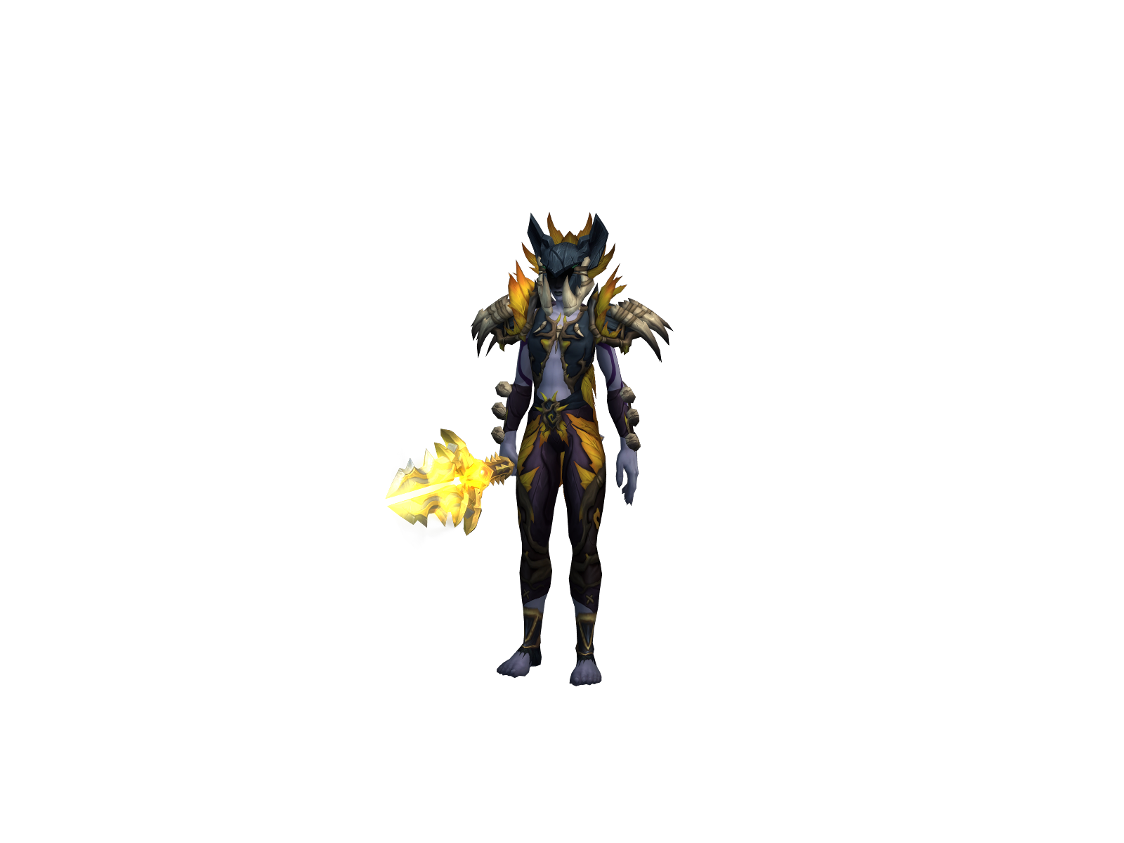 Aluidzz 3D character render