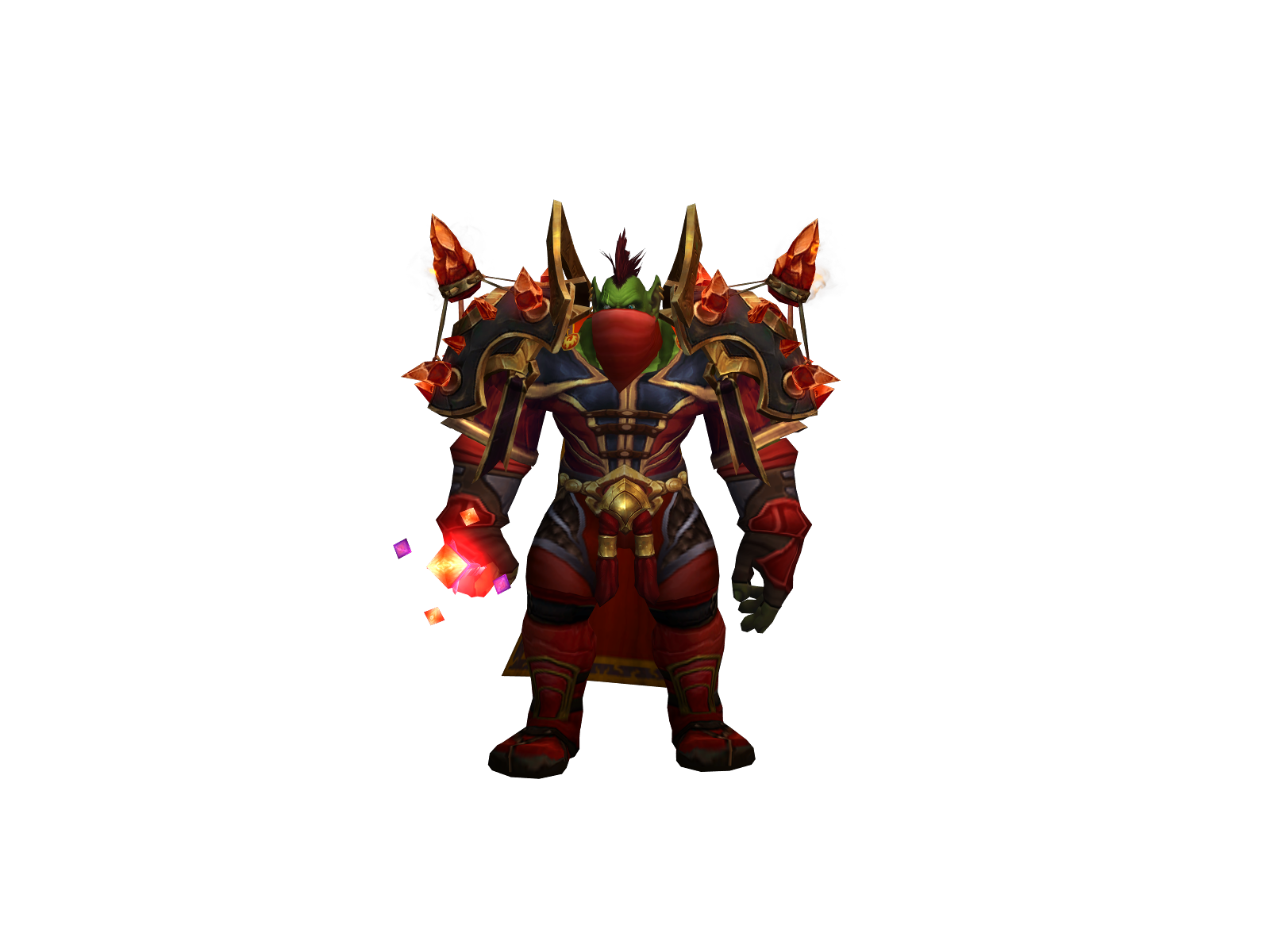 Shmrda 3D character render