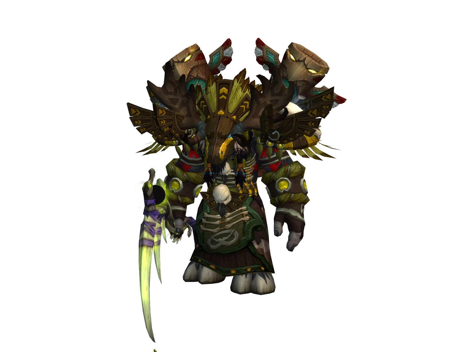 Jonature 3D character render