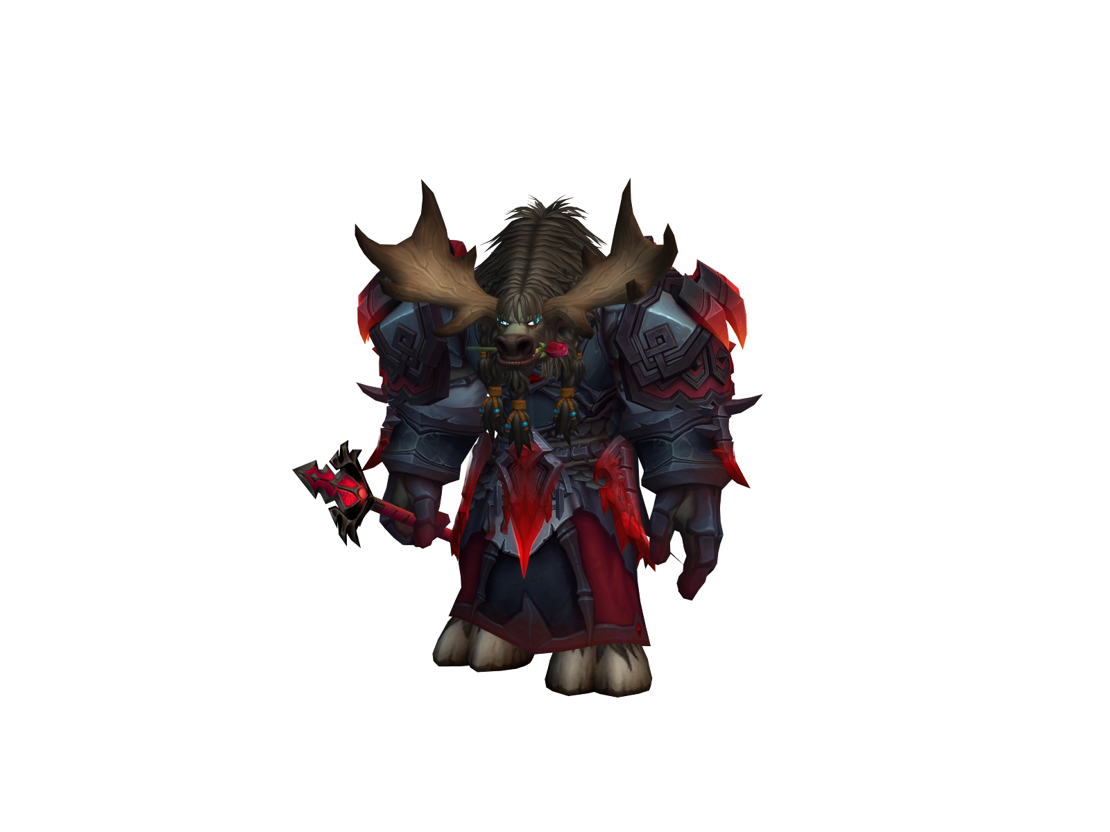 Falraven 3D character render