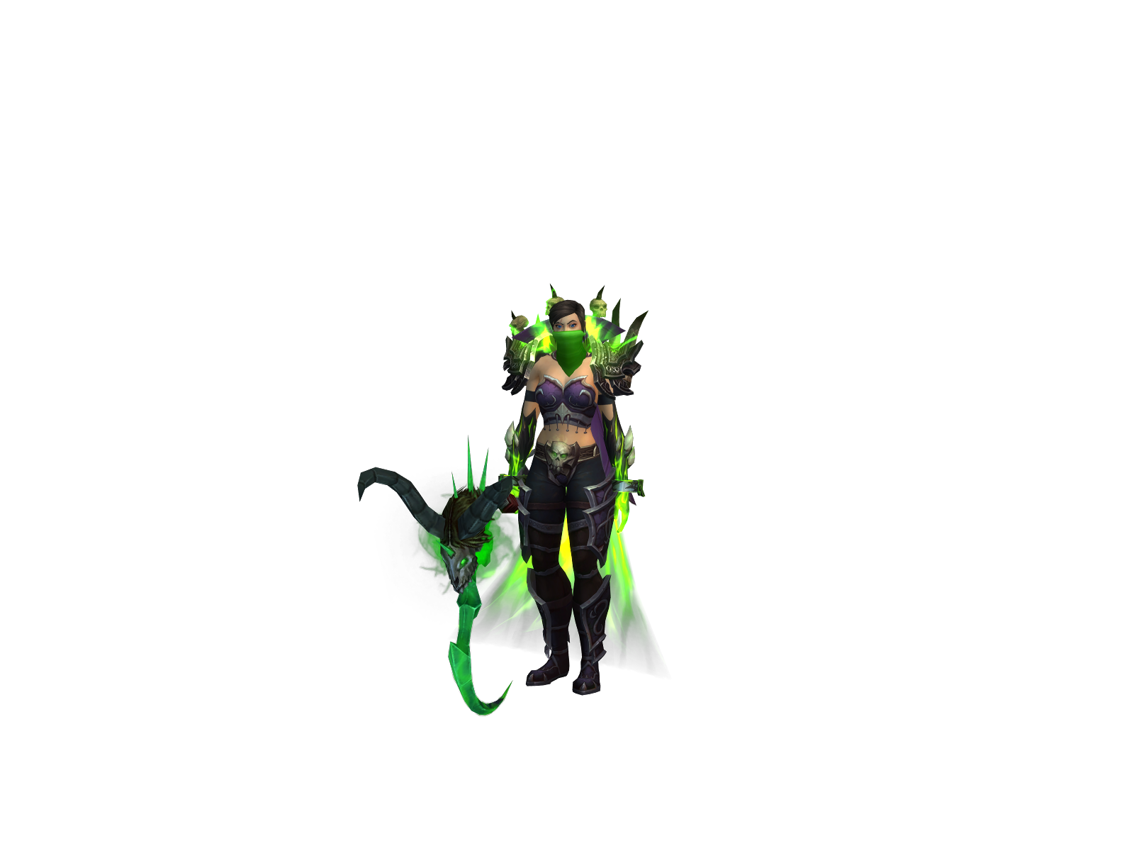 Magicstaff 3D character render