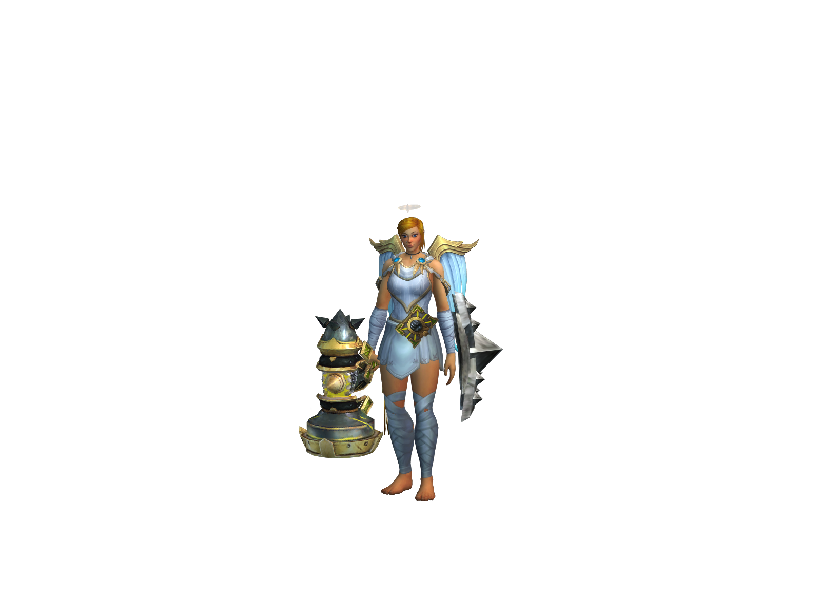 Amadán 3D character render