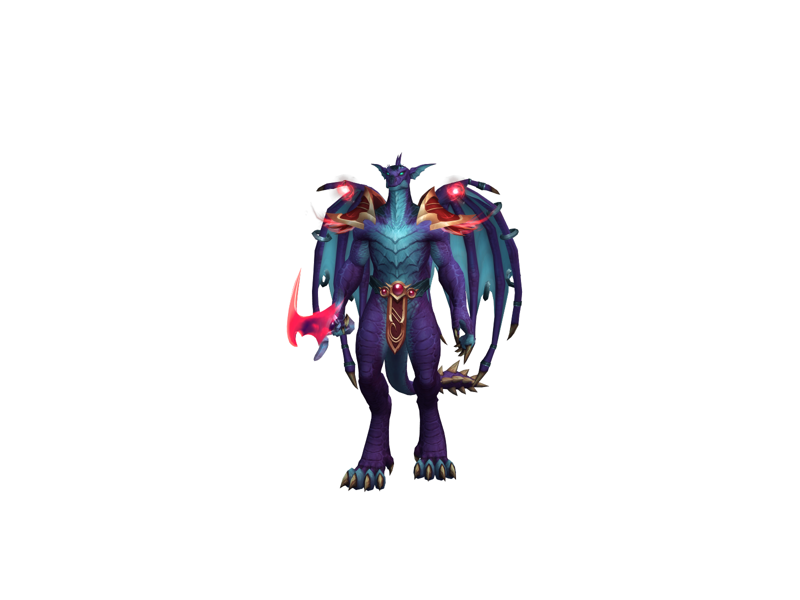Pikongodz 3D character render