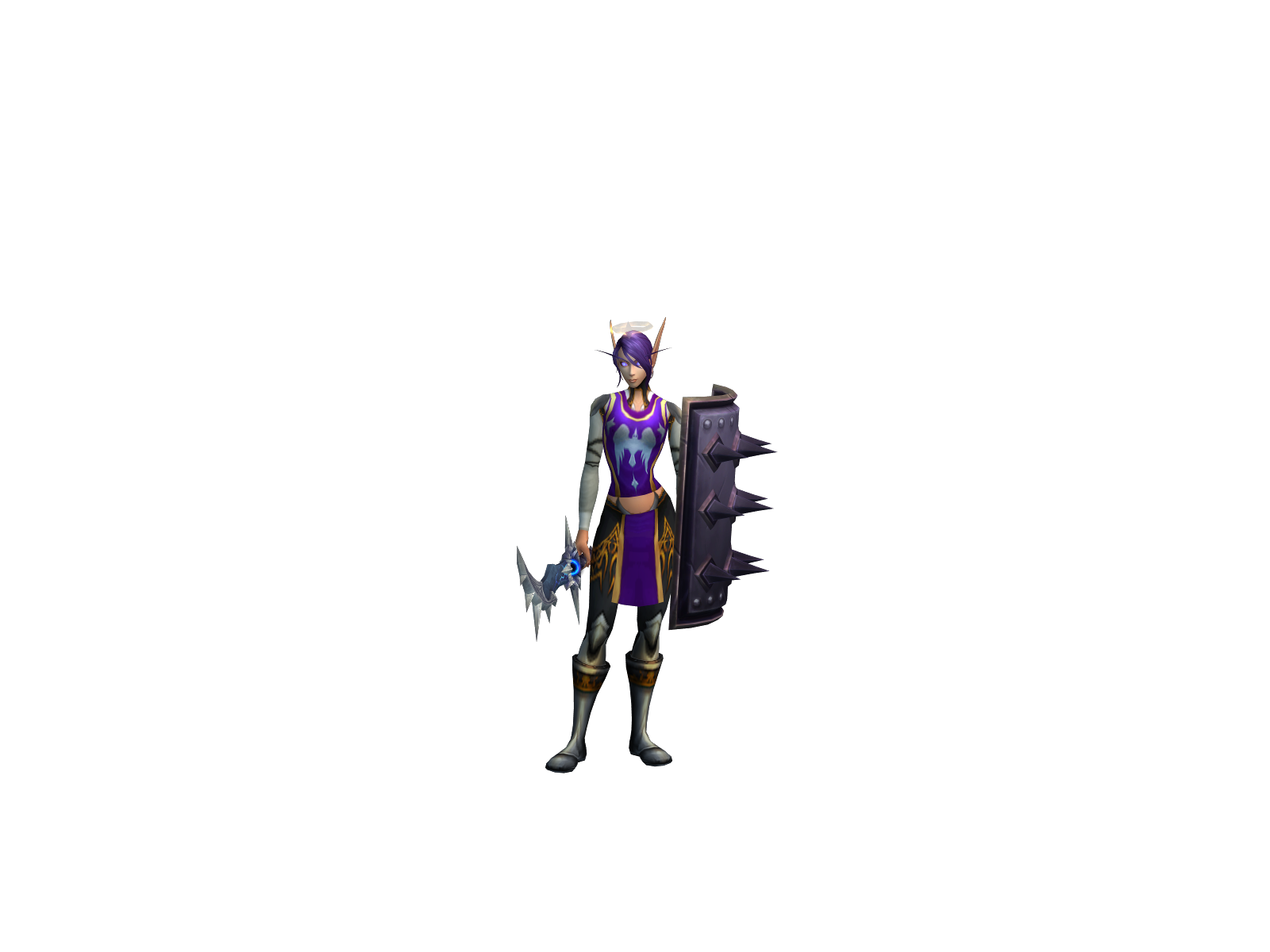 Eskeý 3D character render