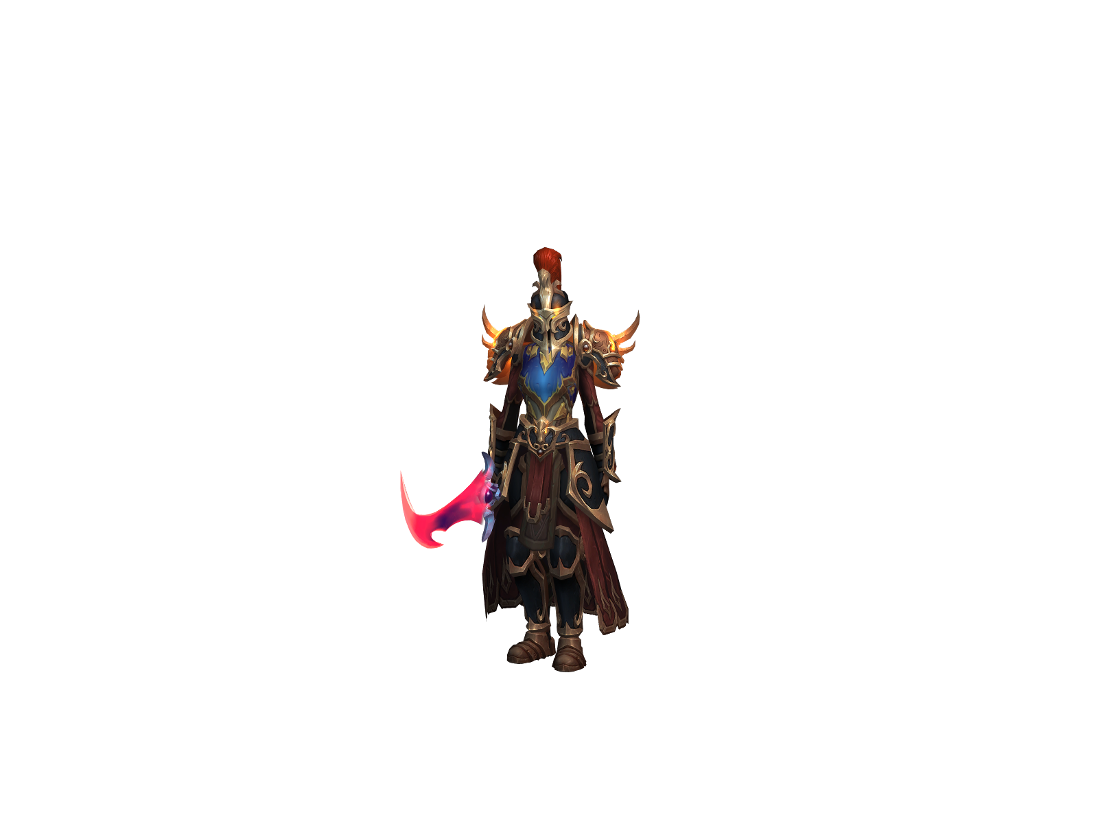 Vaguepala 3D character render