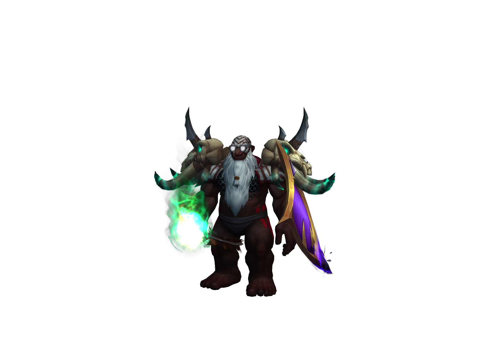 Råiden 3D character render