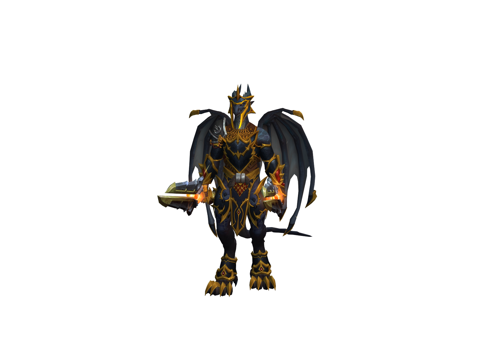 Dracarie 3D character render