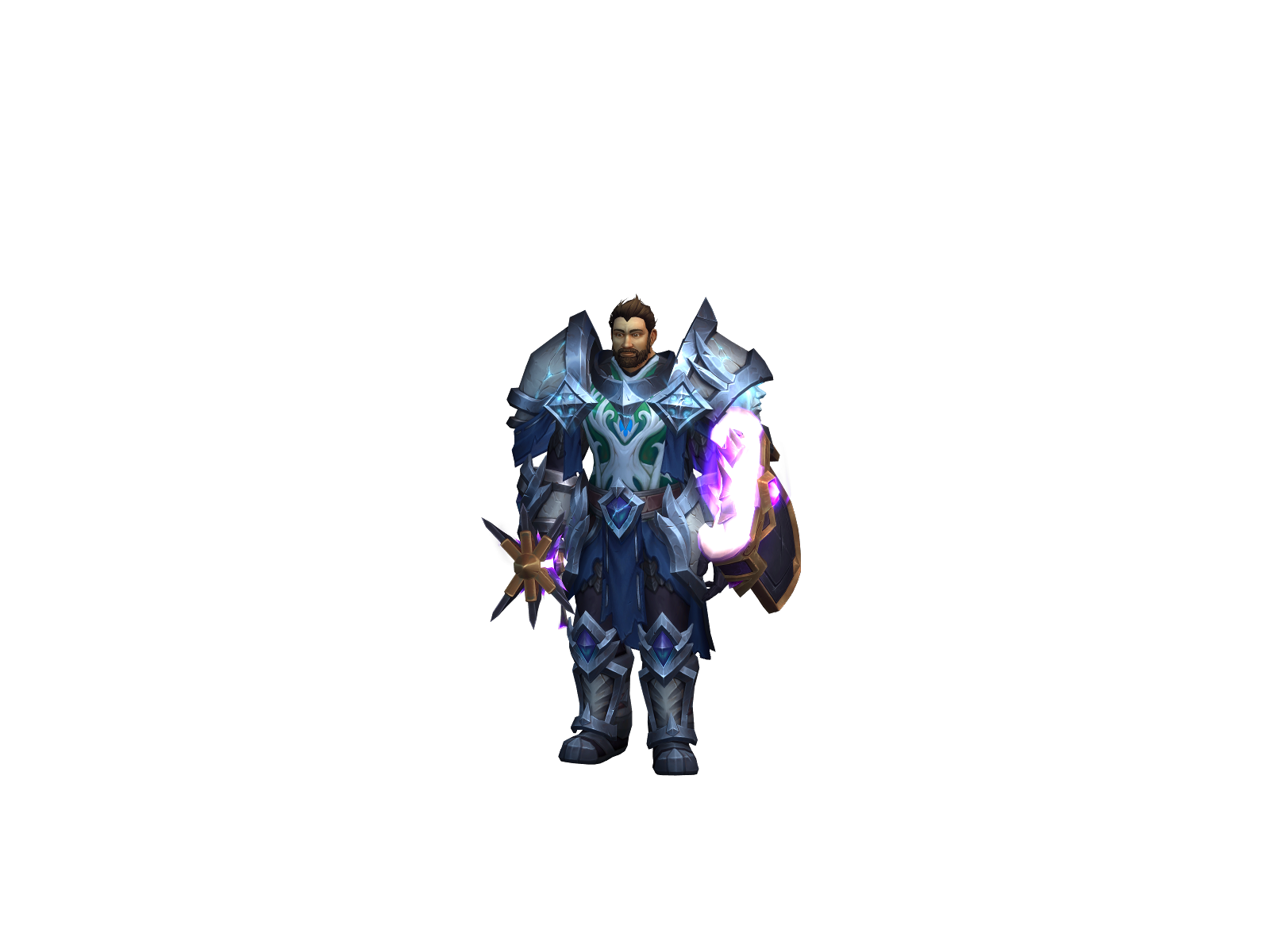 Coltlocks 3D character render
