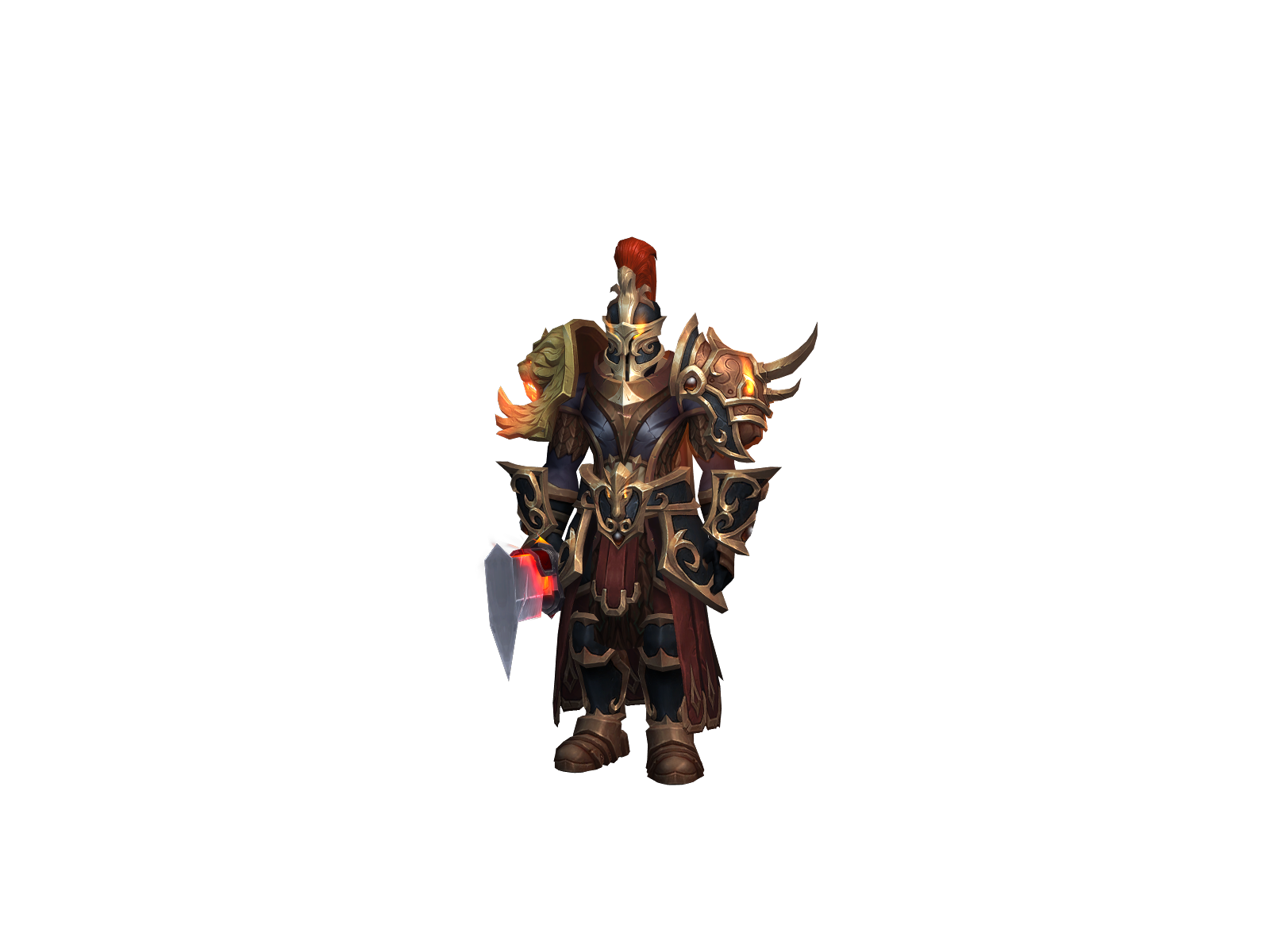 Crowsiv 3D character render