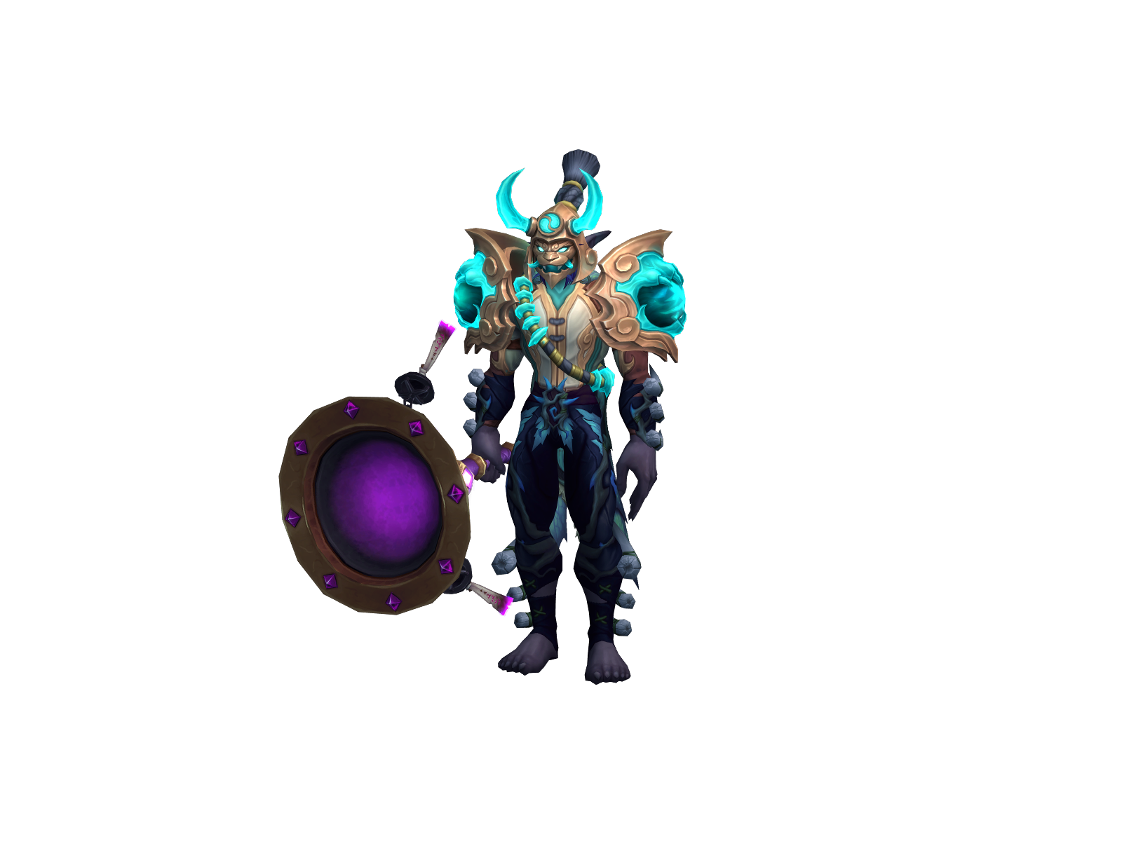 Isupa 3D character render