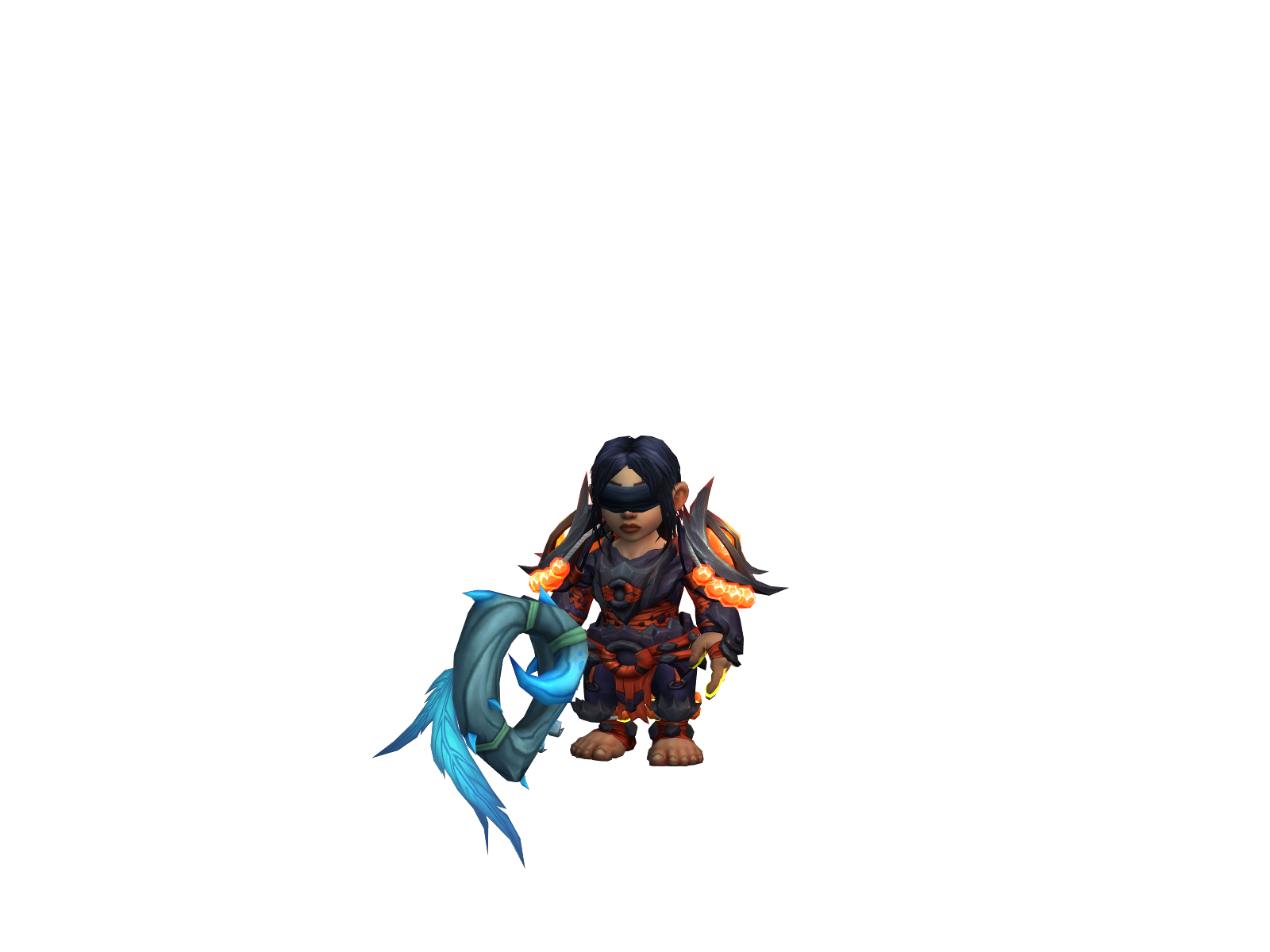 Chibo 3D character render