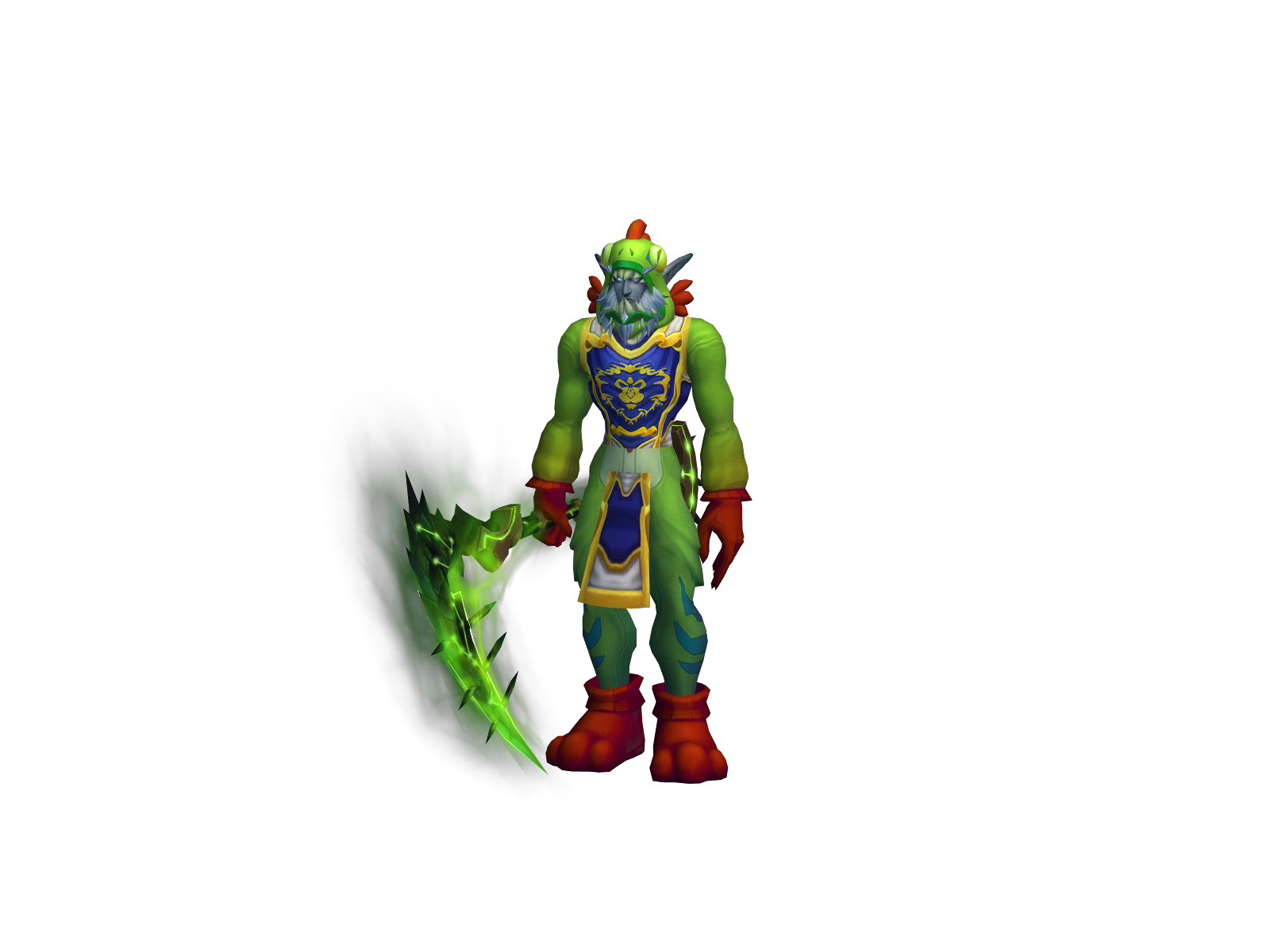 Borninsane 3D character render