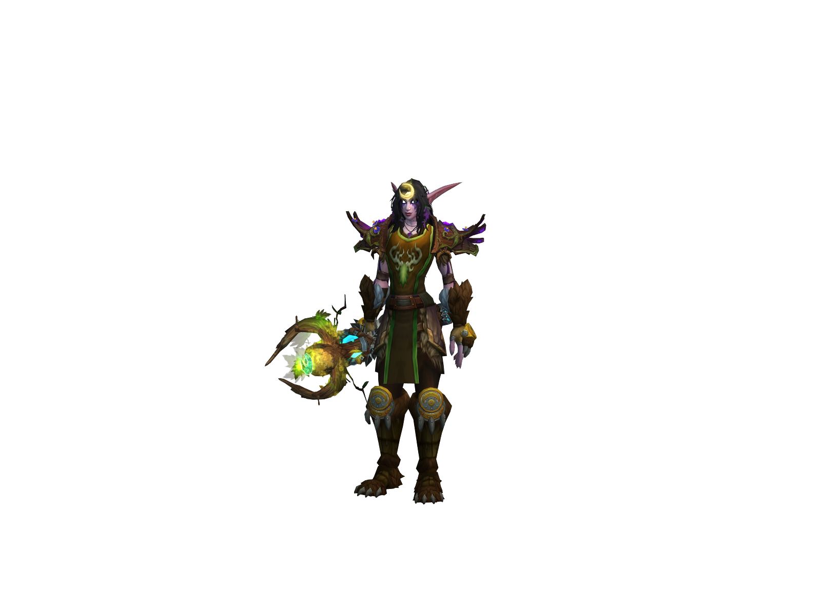 Iggybark 3D character render