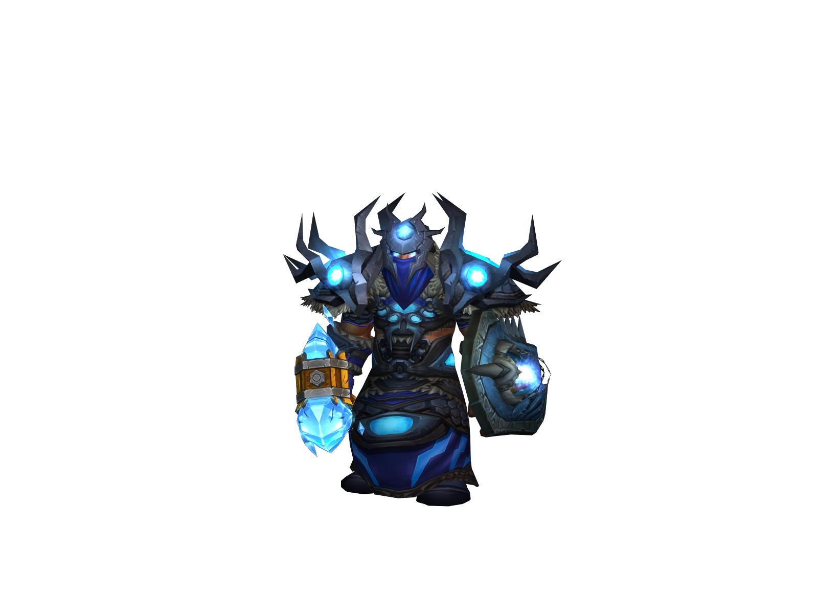 Osìrís 3D character render