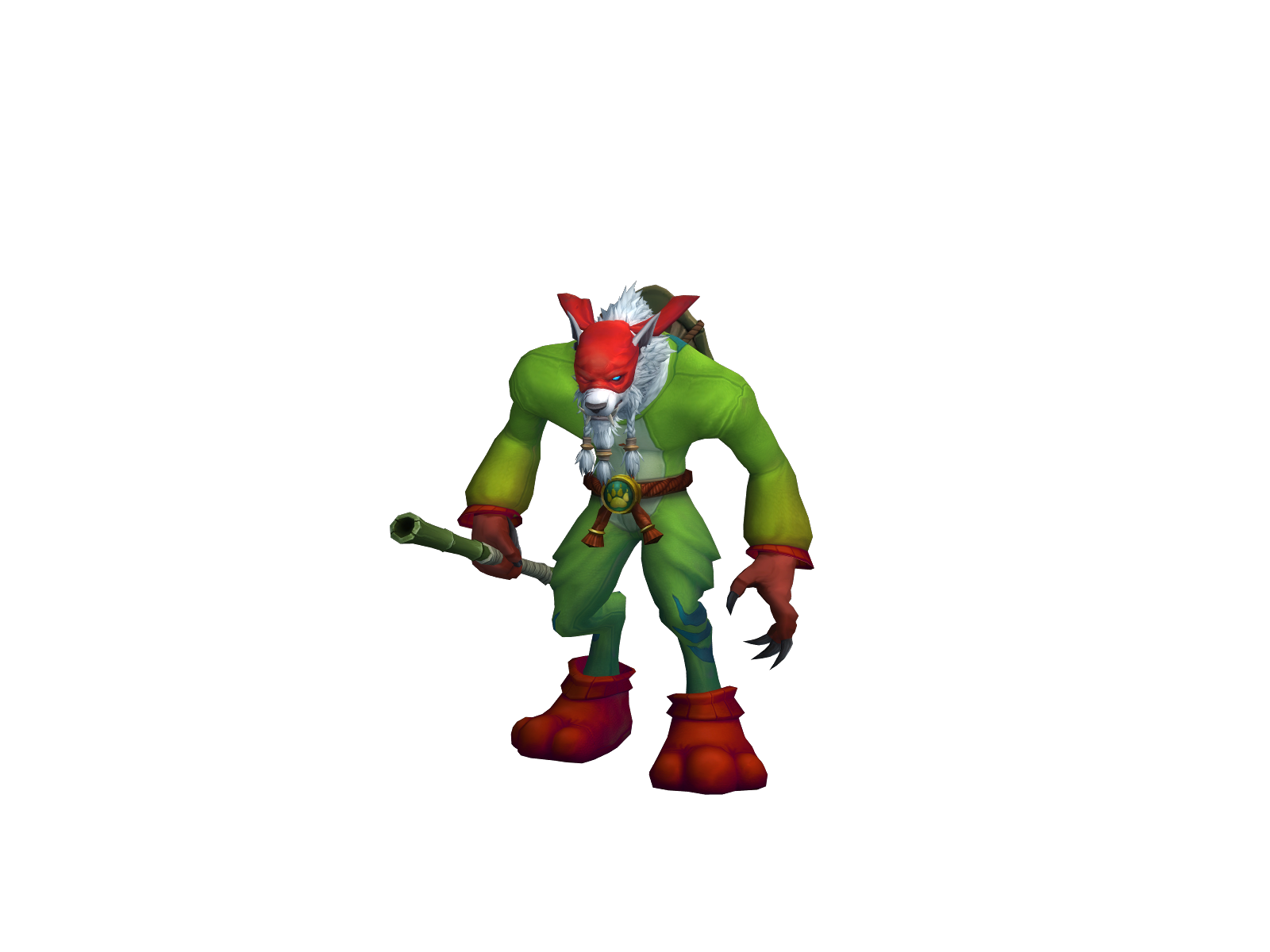 Bloodthot 3D character render