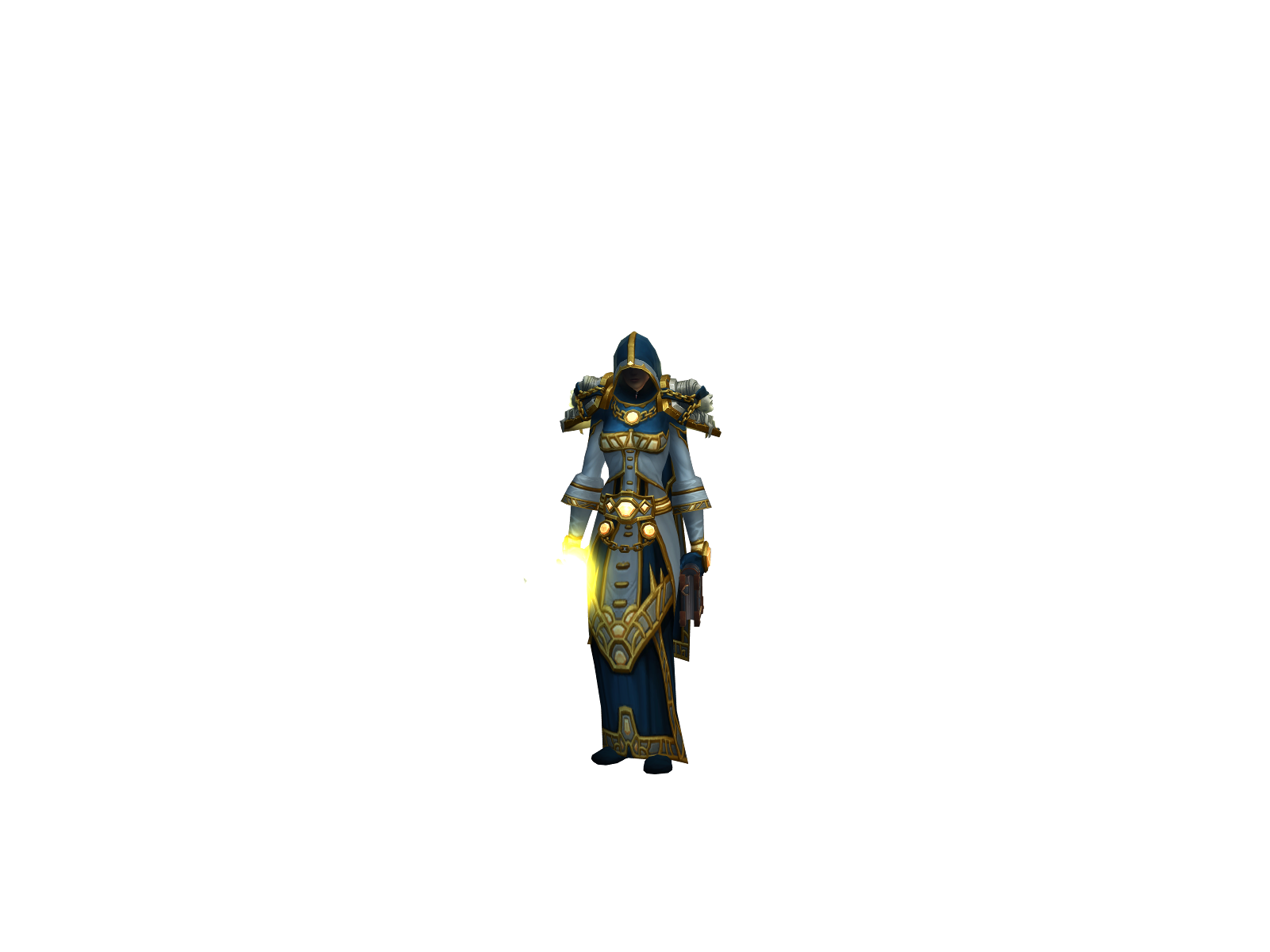 Pauguster 3D character render