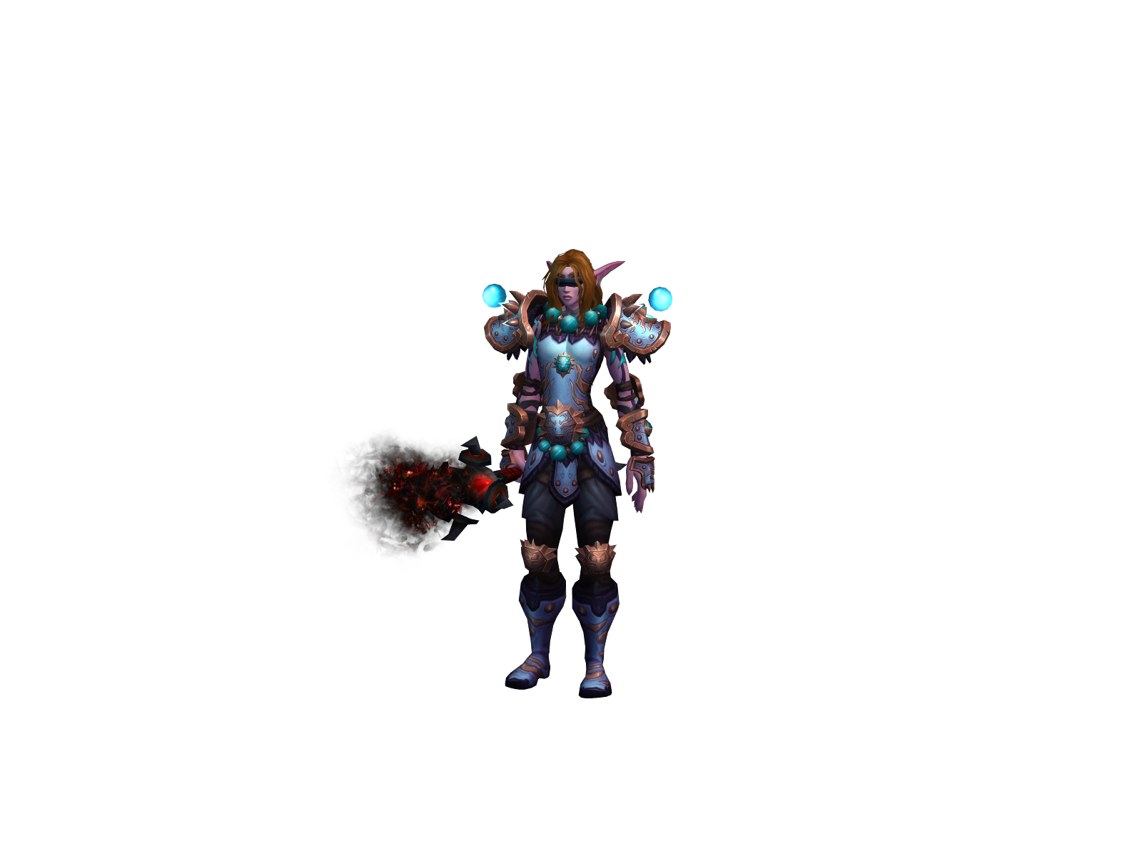 Ónomatopoeia 3D character render