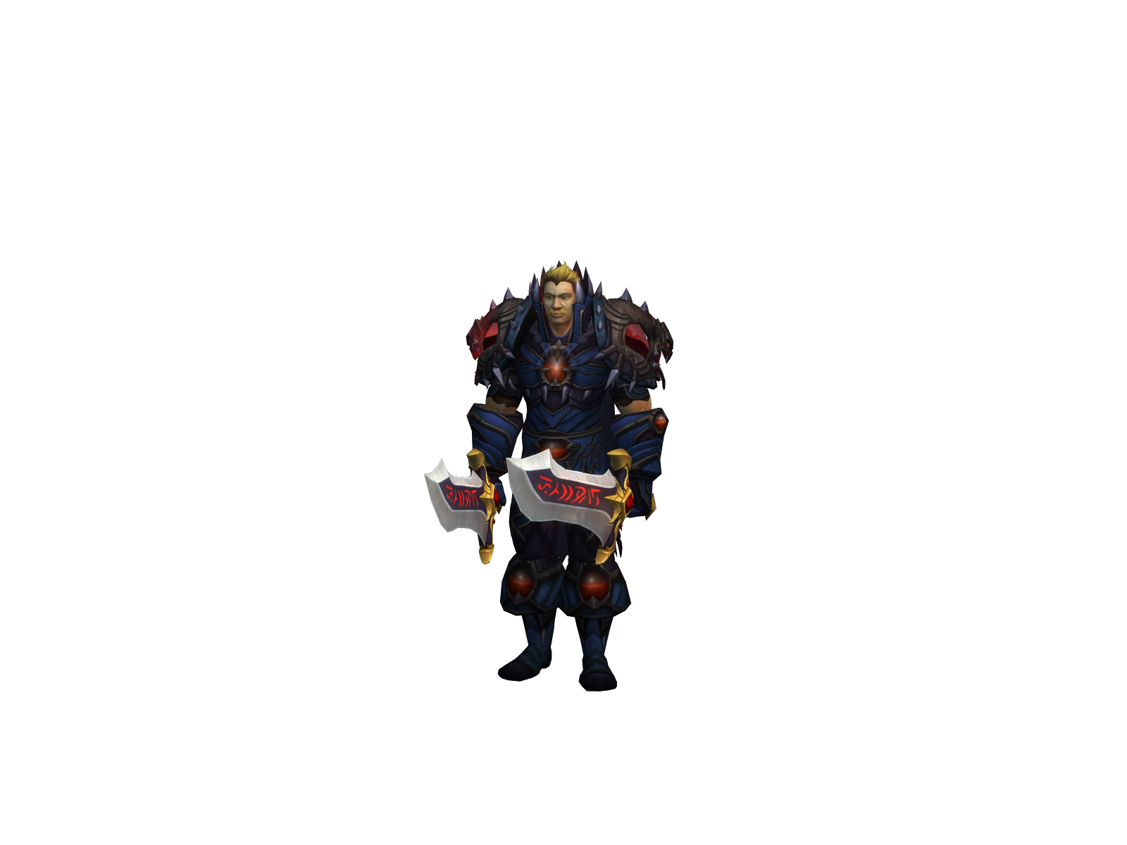 Wardag 3D character render