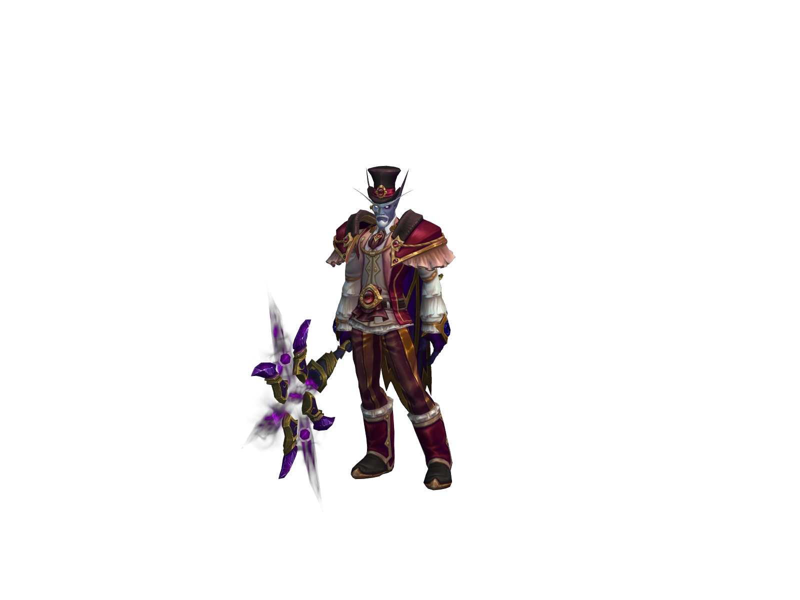 Clapsalott 3D character render