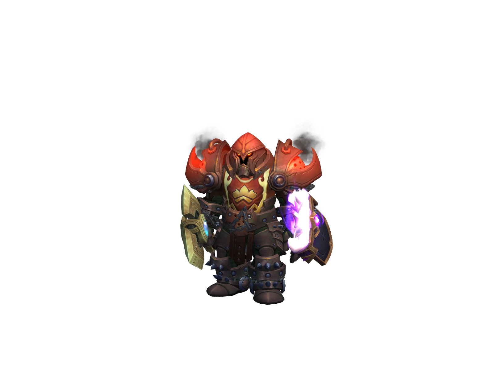 Bruork 3D character render