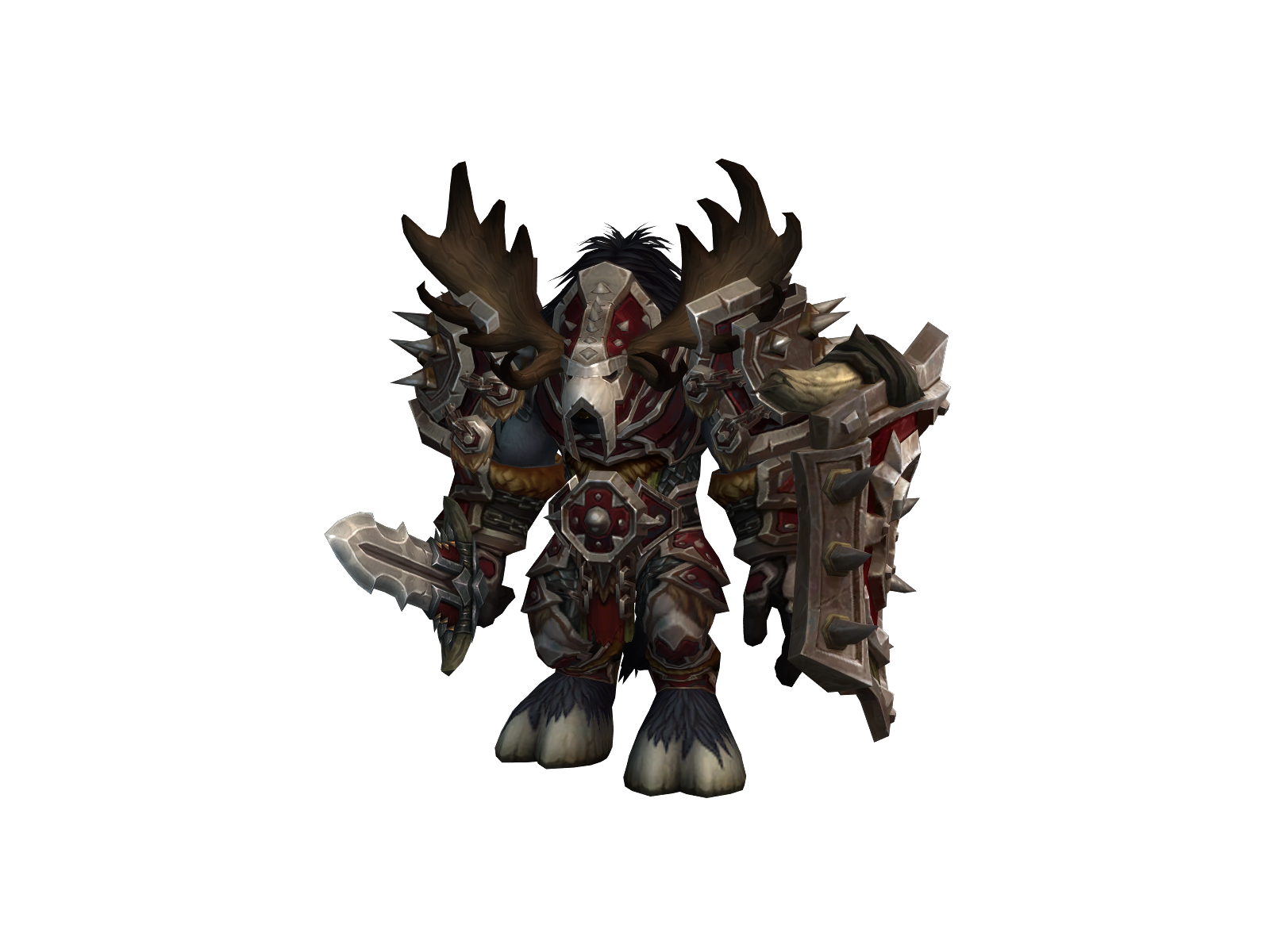 Hung 3D character render