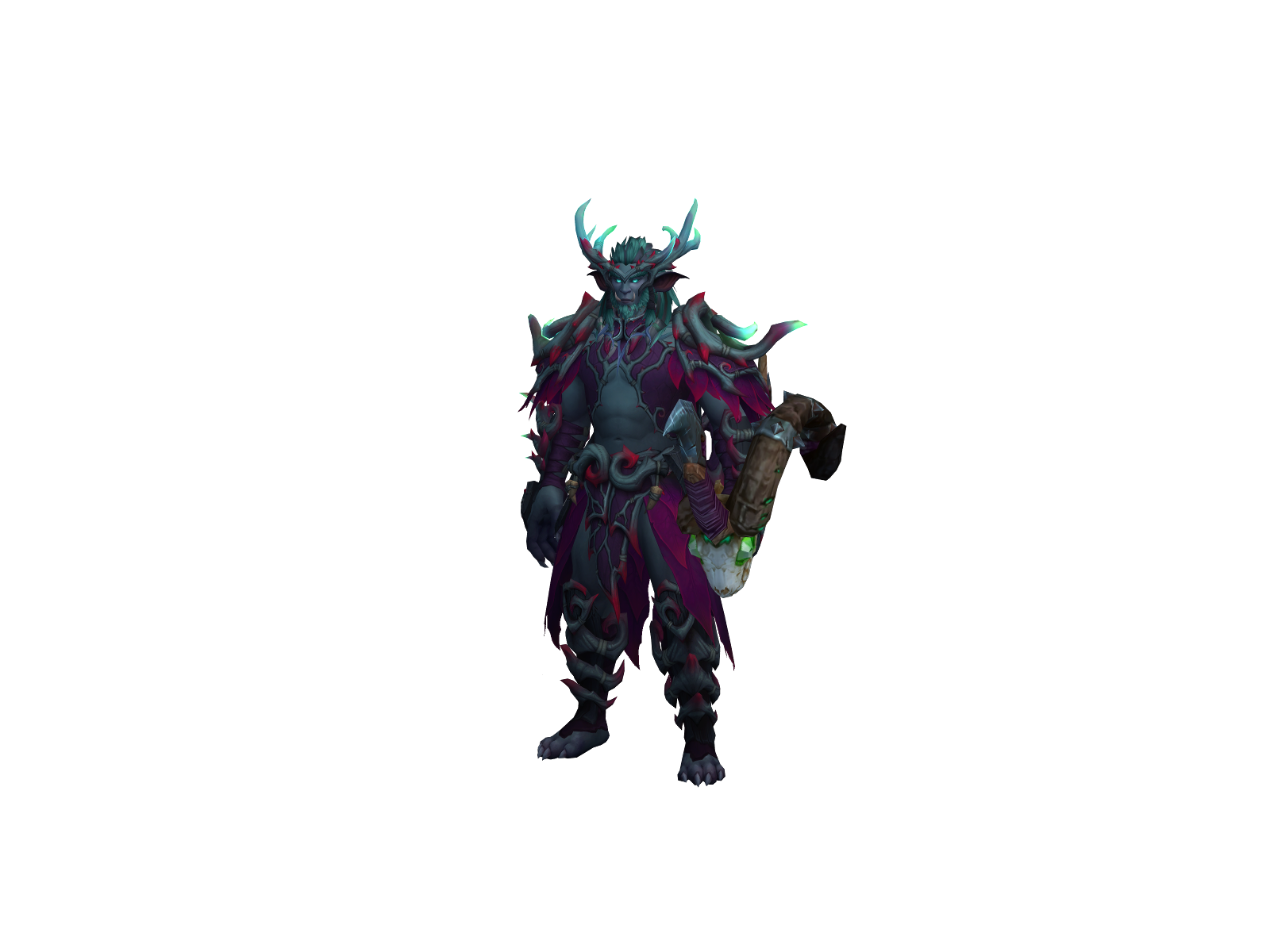 Bighuntard 3D character render
