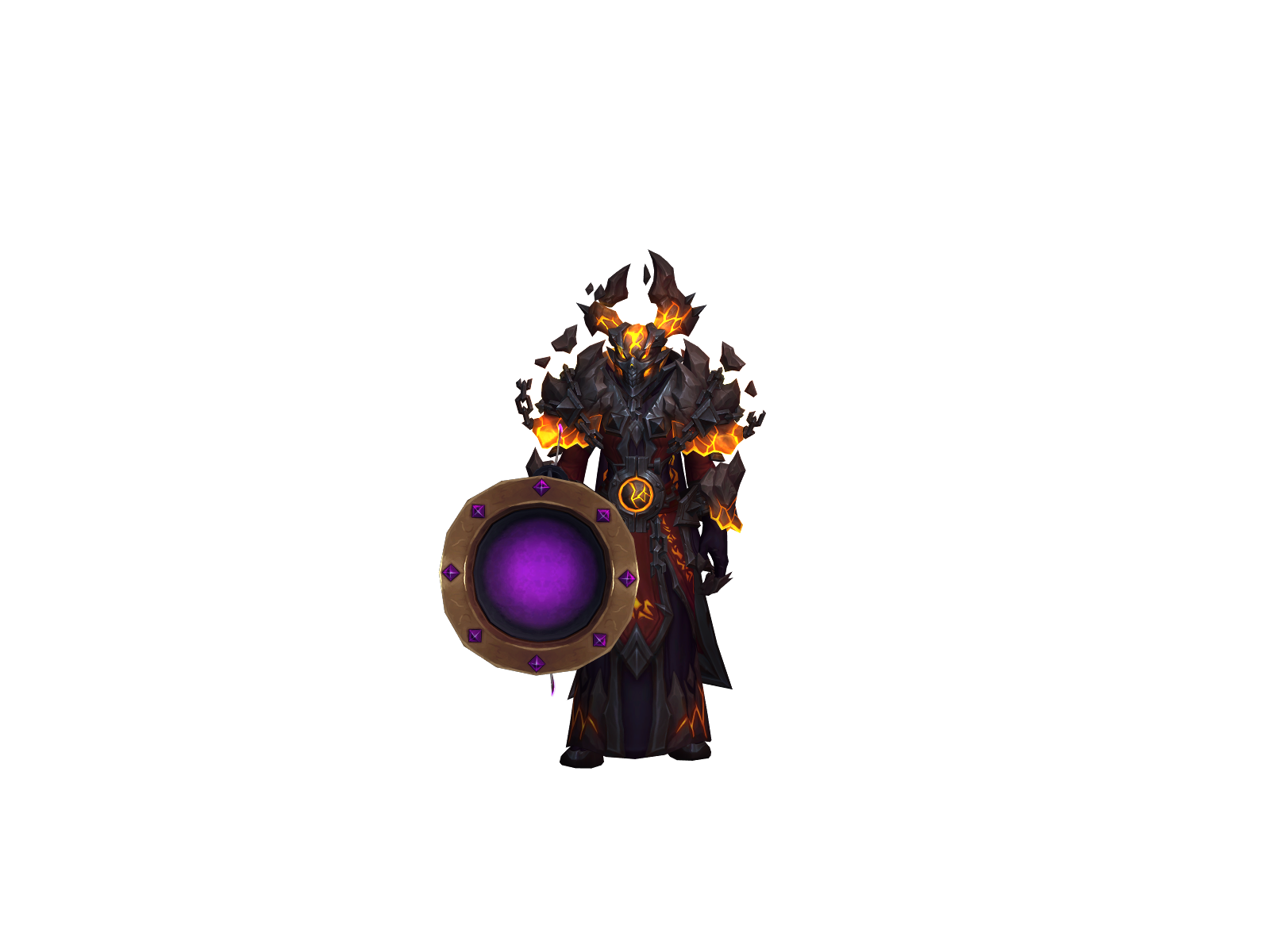 Dewarp 3D character render