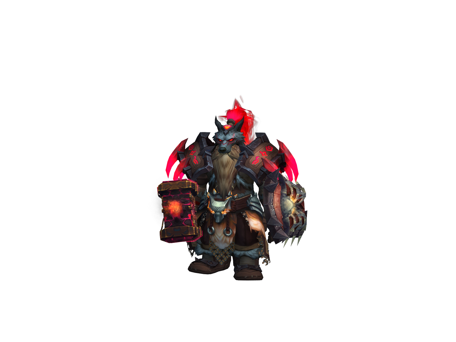 Tolachin 3D character render