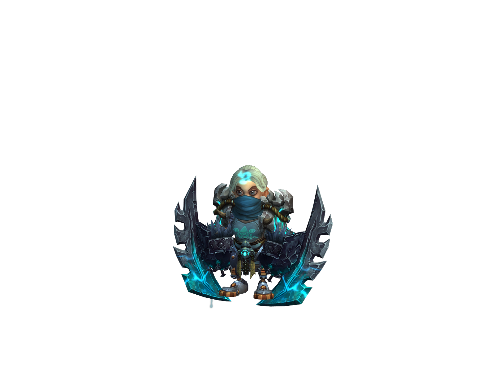 Potatodigger 3D character render