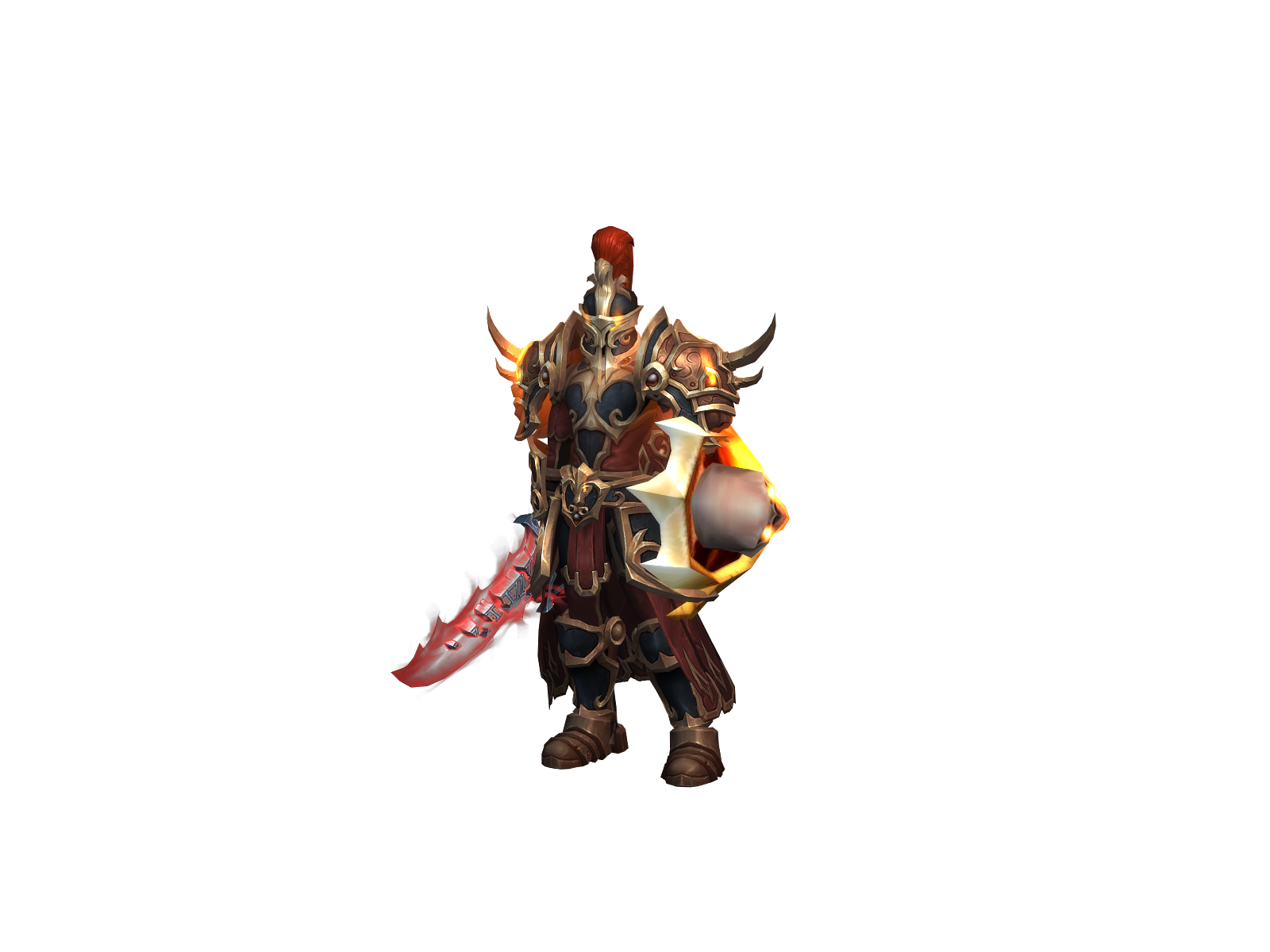Istiavis 3D character render