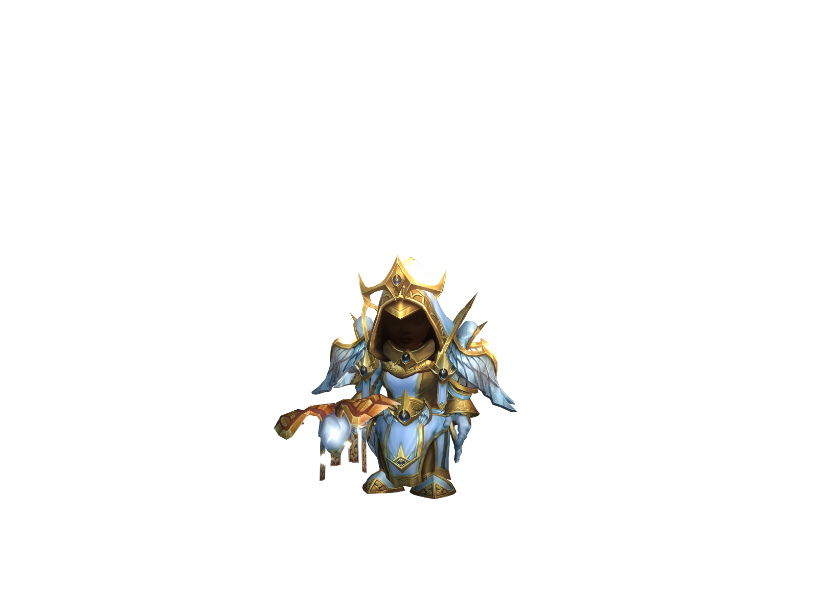 Gigahealss 3D character render