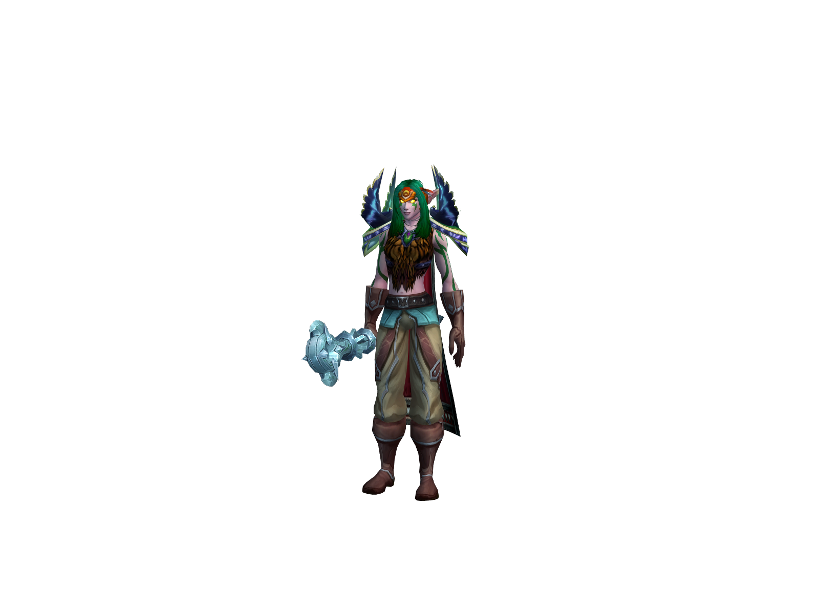 Channi WoW character banner