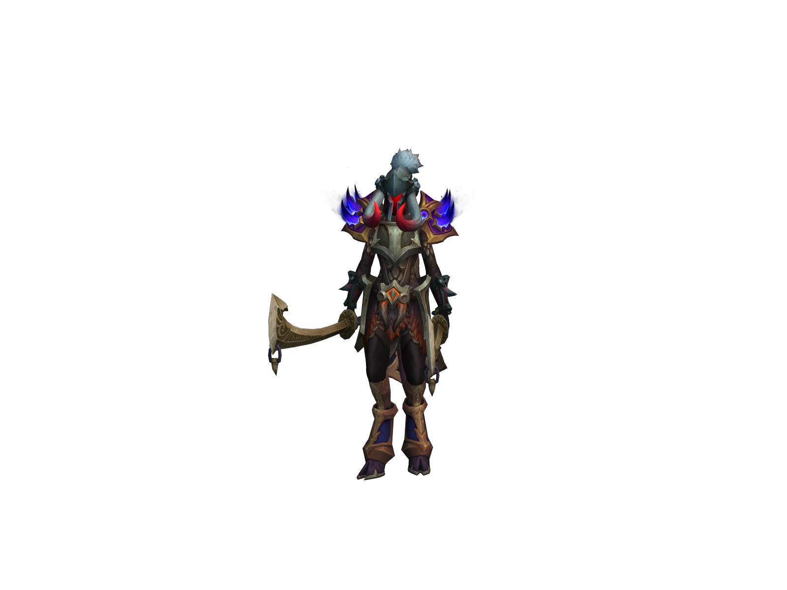 Nyonna 3D character render